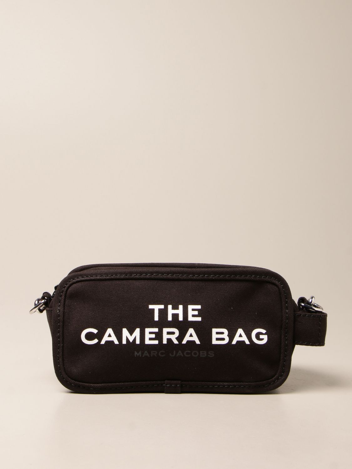 MARC JACOBS: The Camera bag in canvas - Black