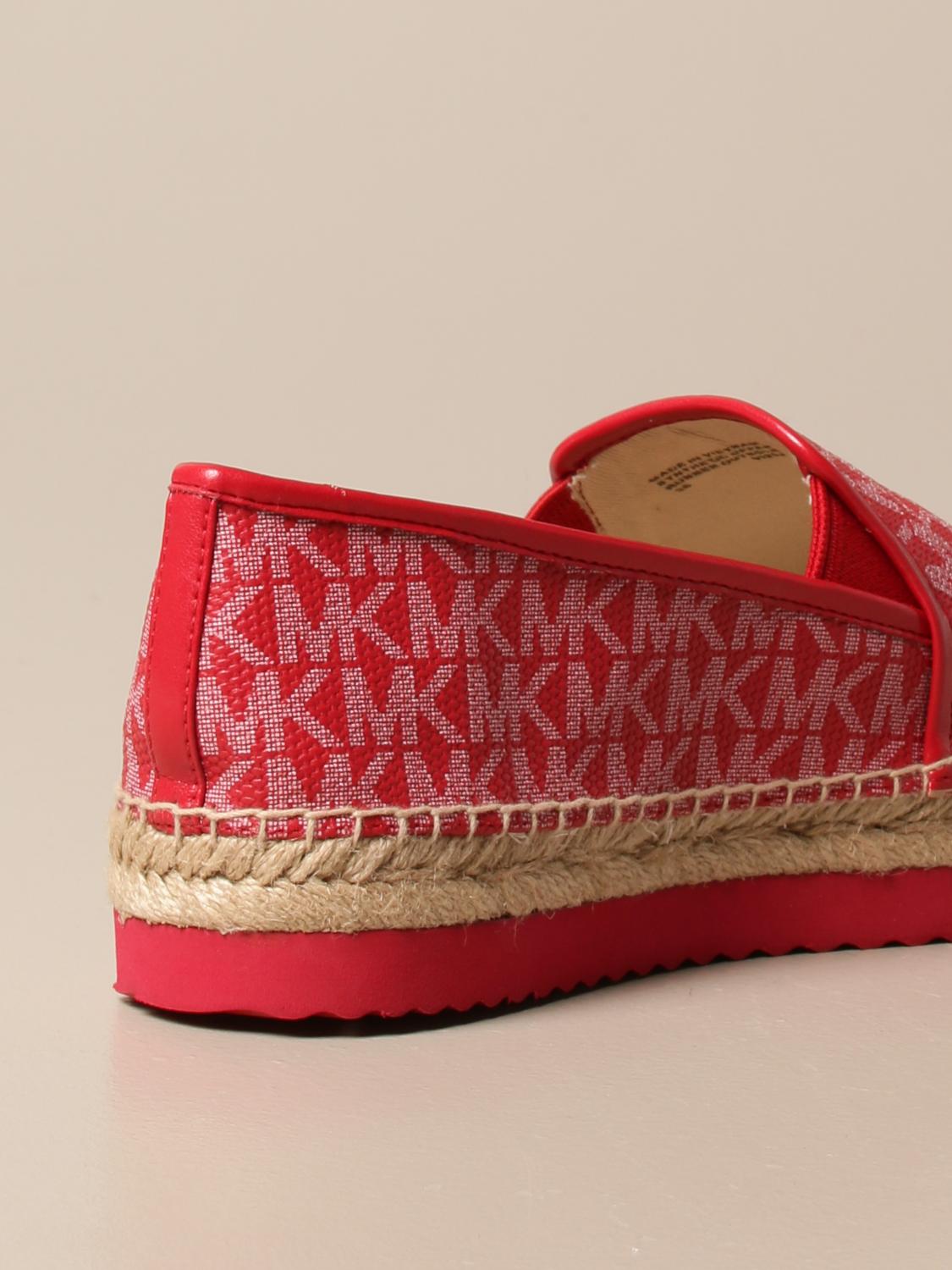 michael kors espadrilles red