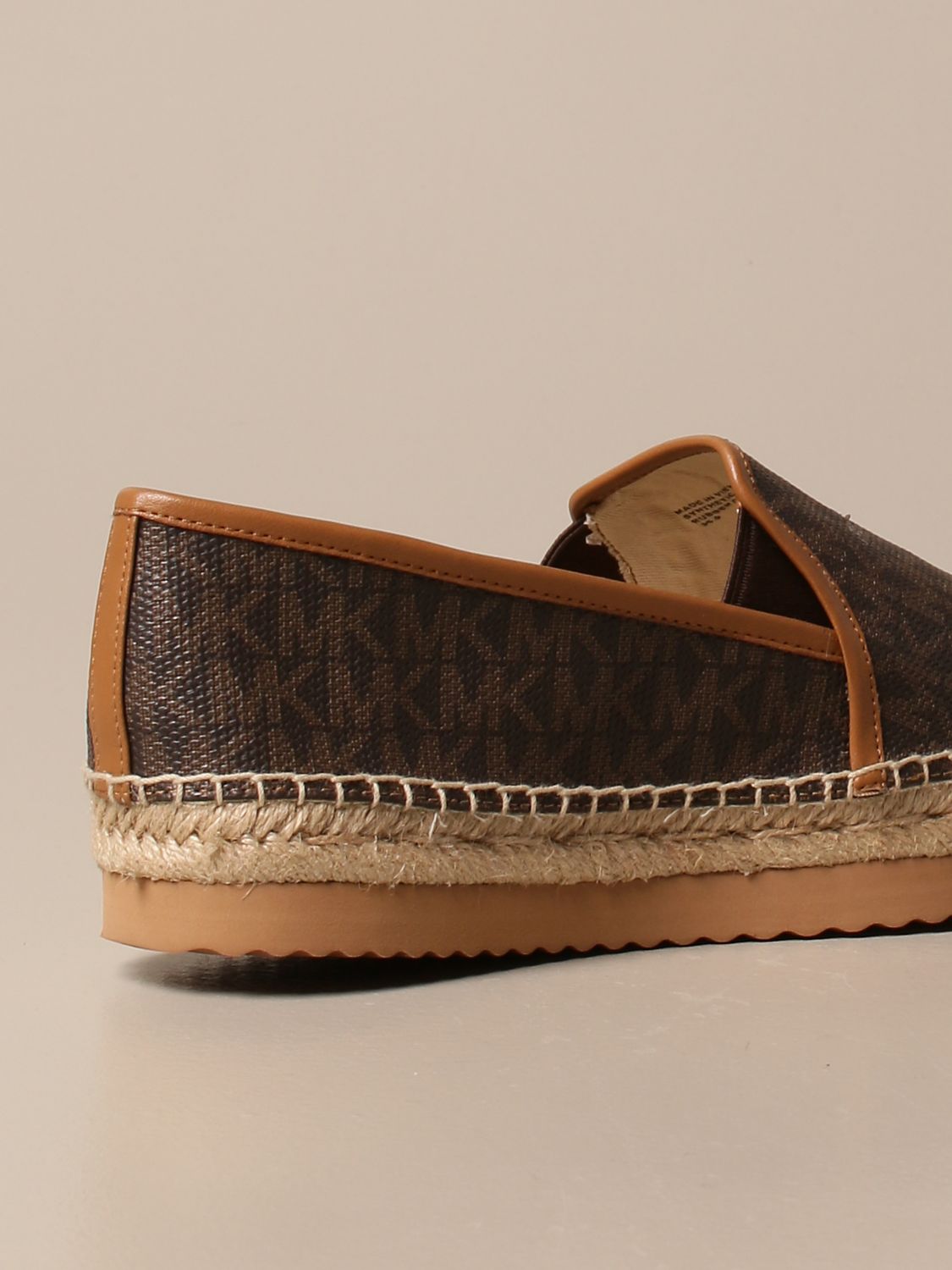 michael kors brown espadrilles