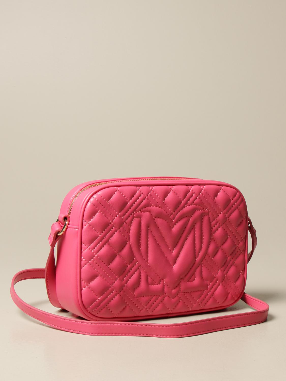 러브 모스키노(LOVE MOSCHINO) 크로스백 여성 후쿠시아 러브 모스키노 크로스백