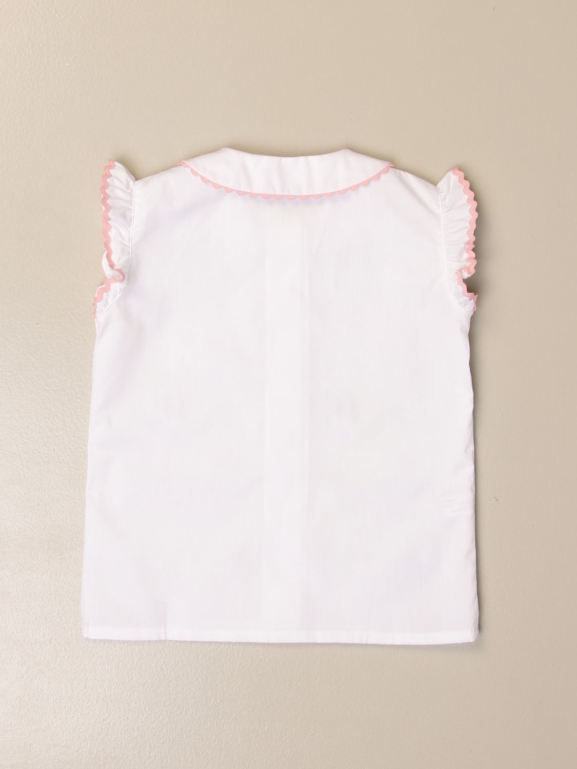 Chemise Siola: Chemise enfant Siola blanc 2