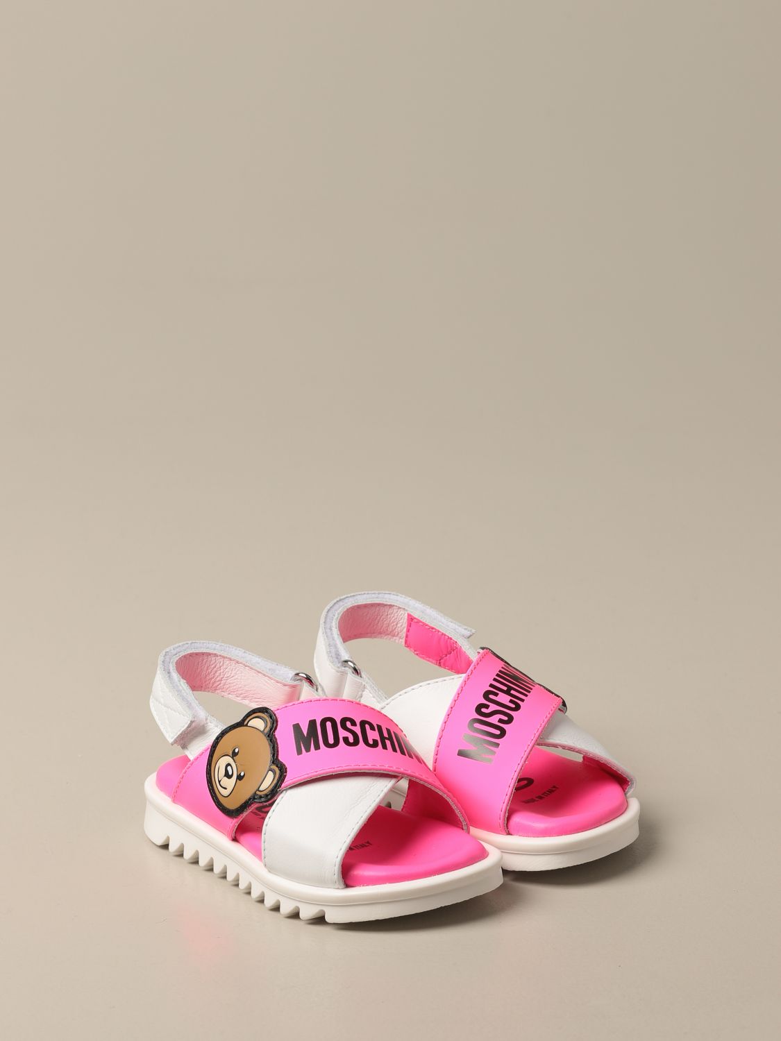 moschino girls sandals