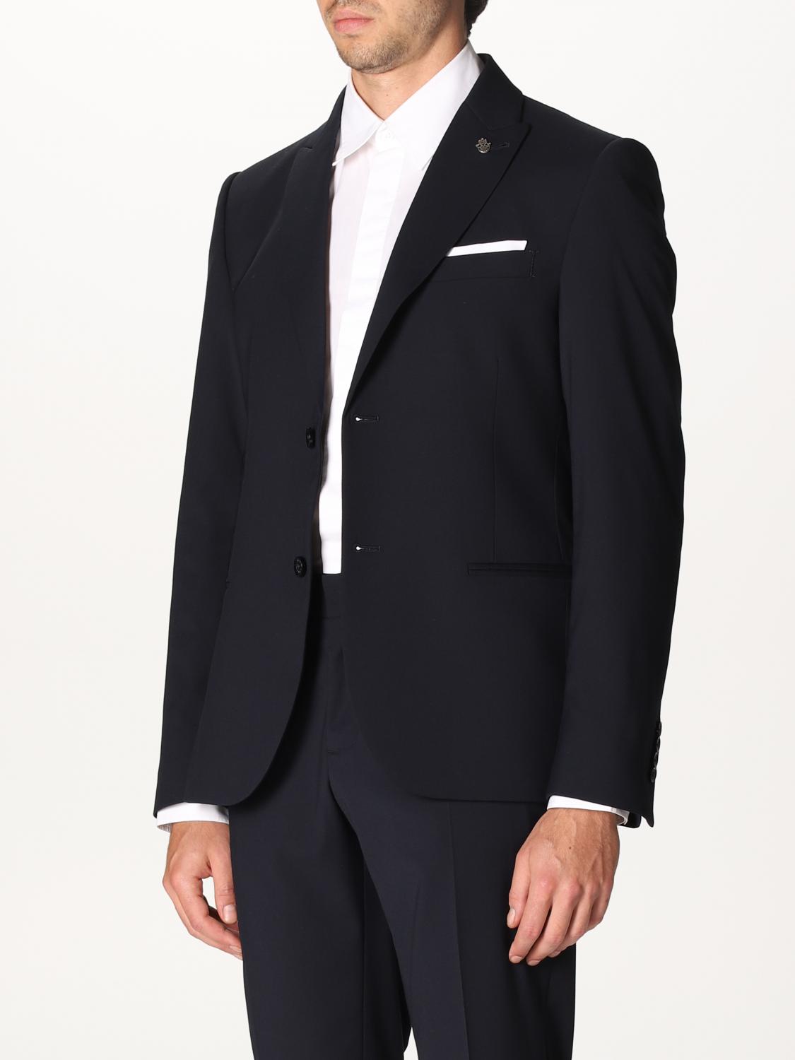 Blazer Daniele Alessandrini: Daniele Alessandrini Herren Blazer blau 1 4