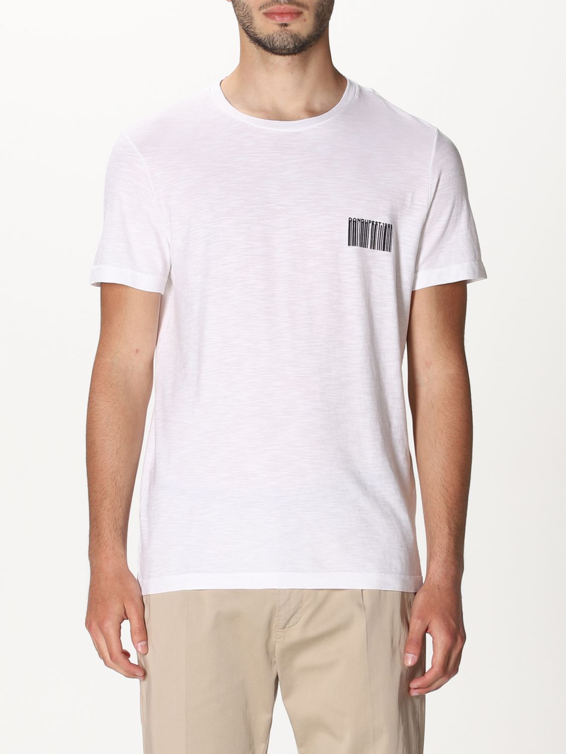 Camiseta Dondup: Camiseta hombre Dondup blanco 1