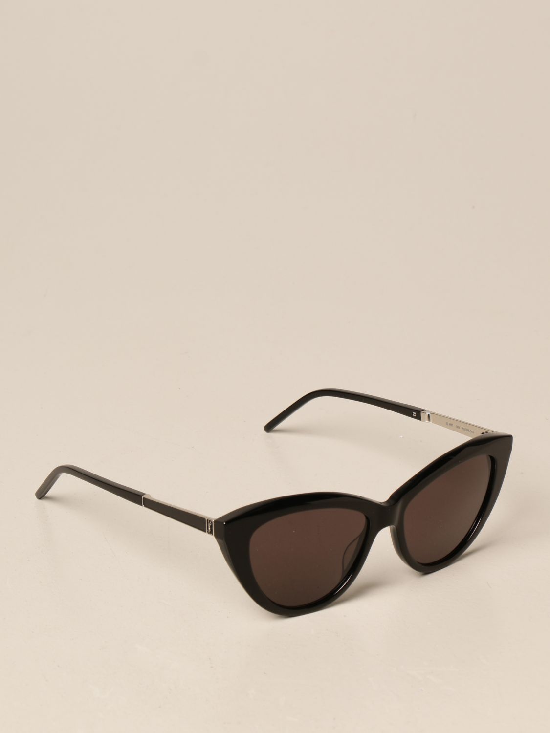 Солнцезащитные очки Saint Laurent: Солнцезащитные очки Saint Laurent для нее черный 1