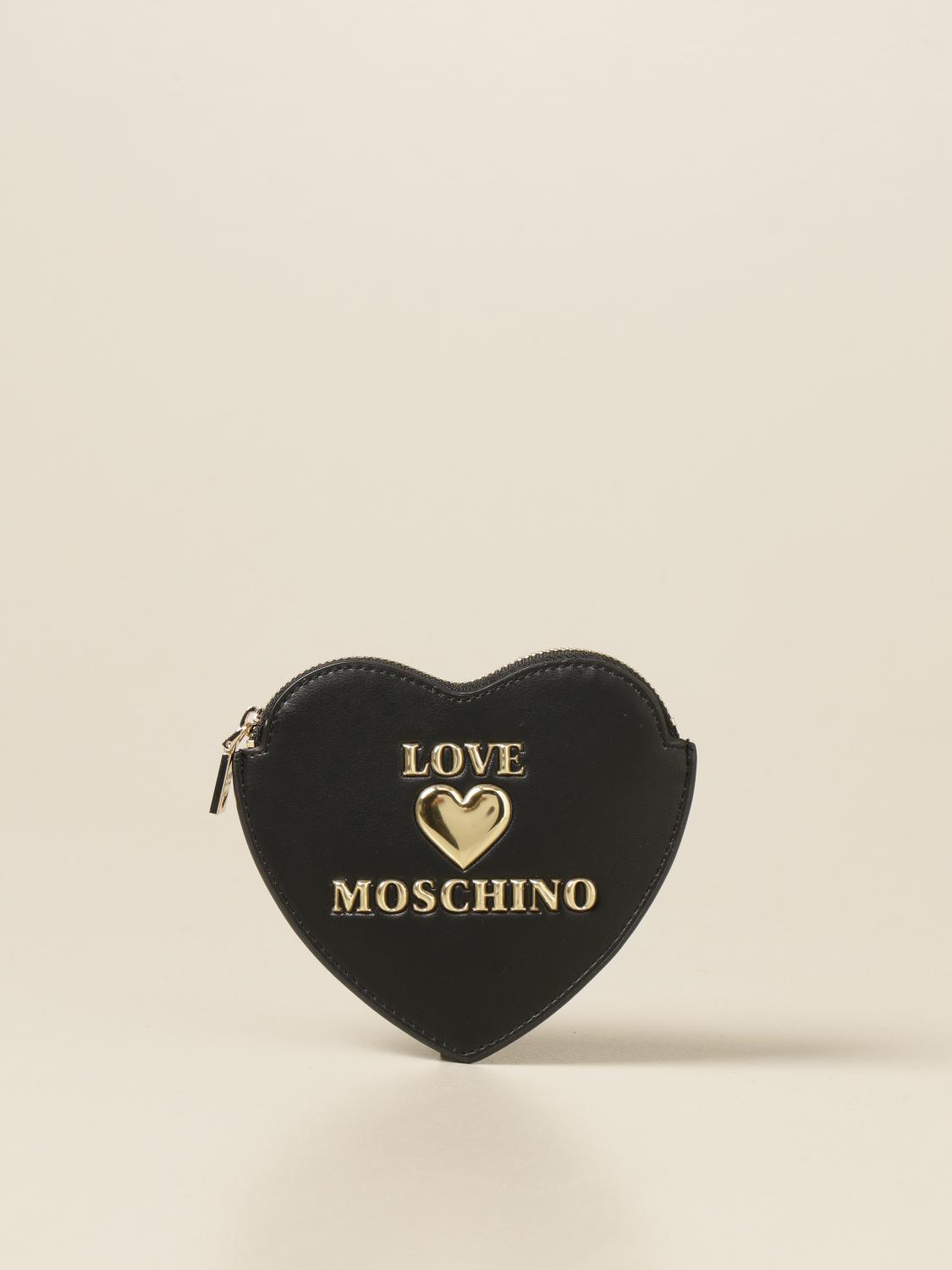 love moschino heart wallet