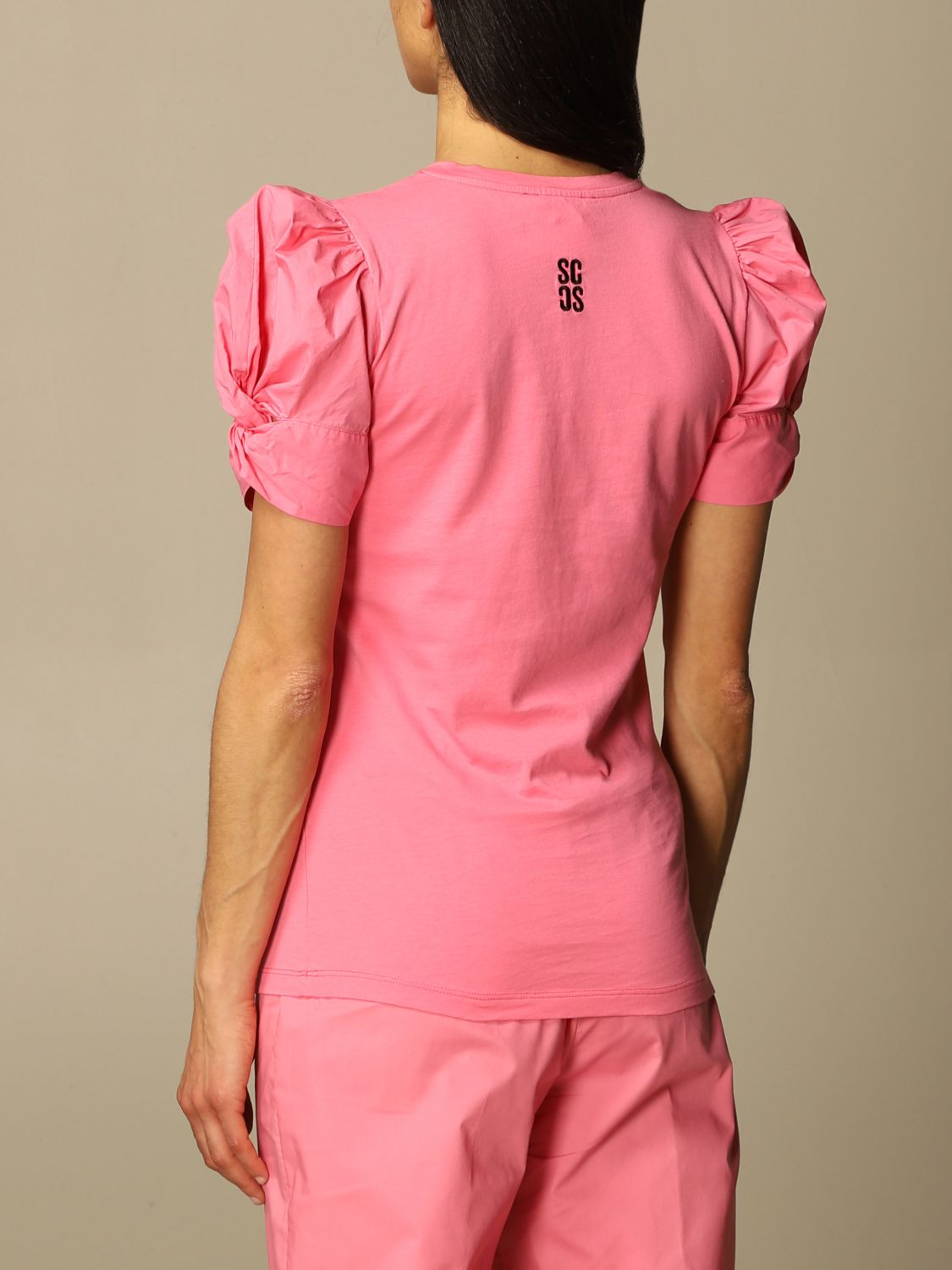 SEMICOUTURE: T-shirt women | T-Shirt Semicouture Women Pink | T-Shirt ...