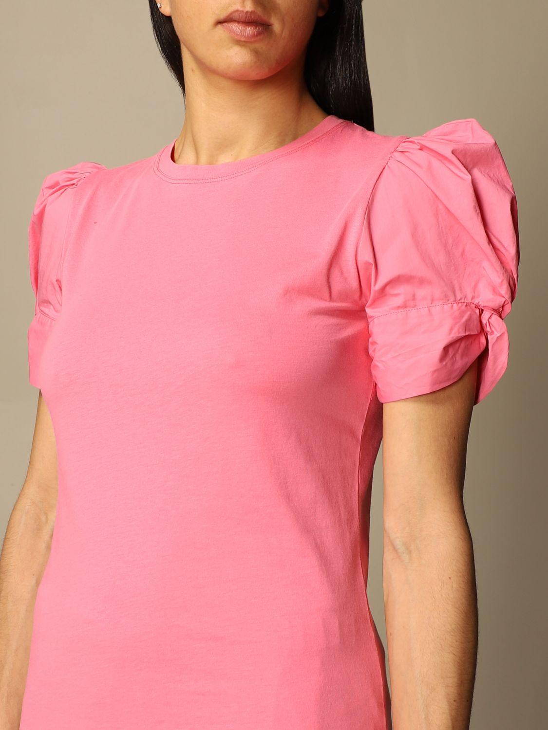 SEMICOUTURE: T-shirt women | T-Shirt Semicouture Women Pink | T-Shirt ...