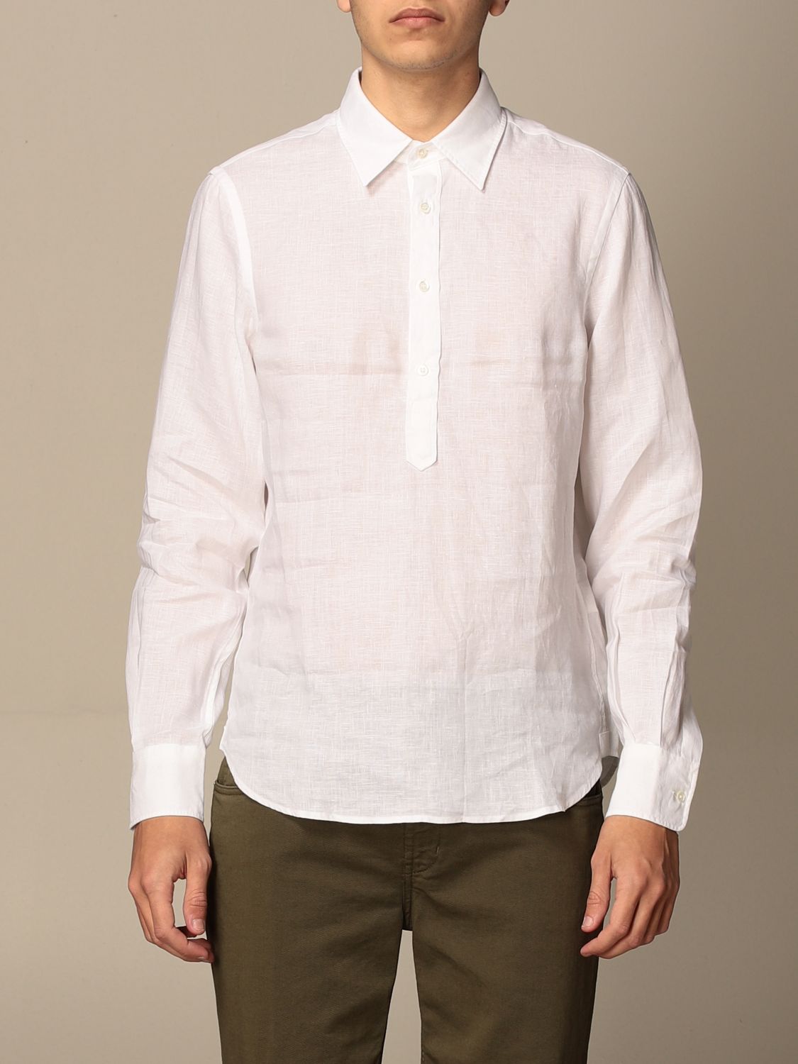 Giglio.com Abbigliamento Camicie Camicia basic in lino 