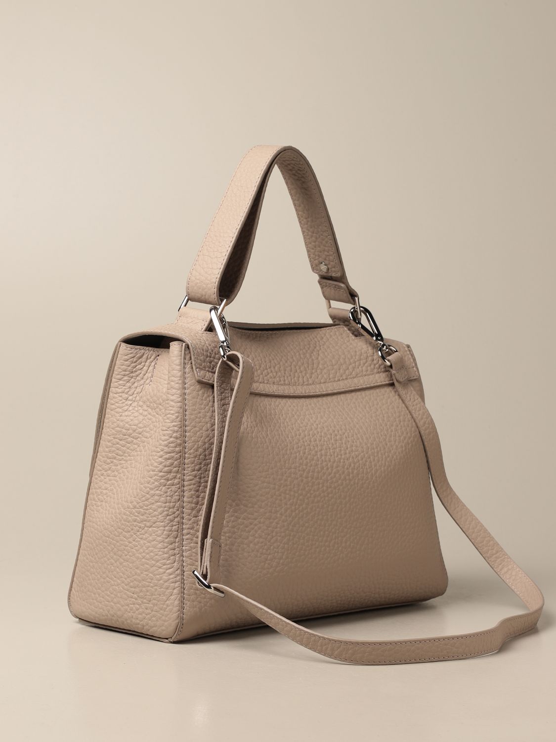 ORCIANI: Shoulder bag women - Beige | Handbag Orciani BT2006SOFT GIGLIO.COM
