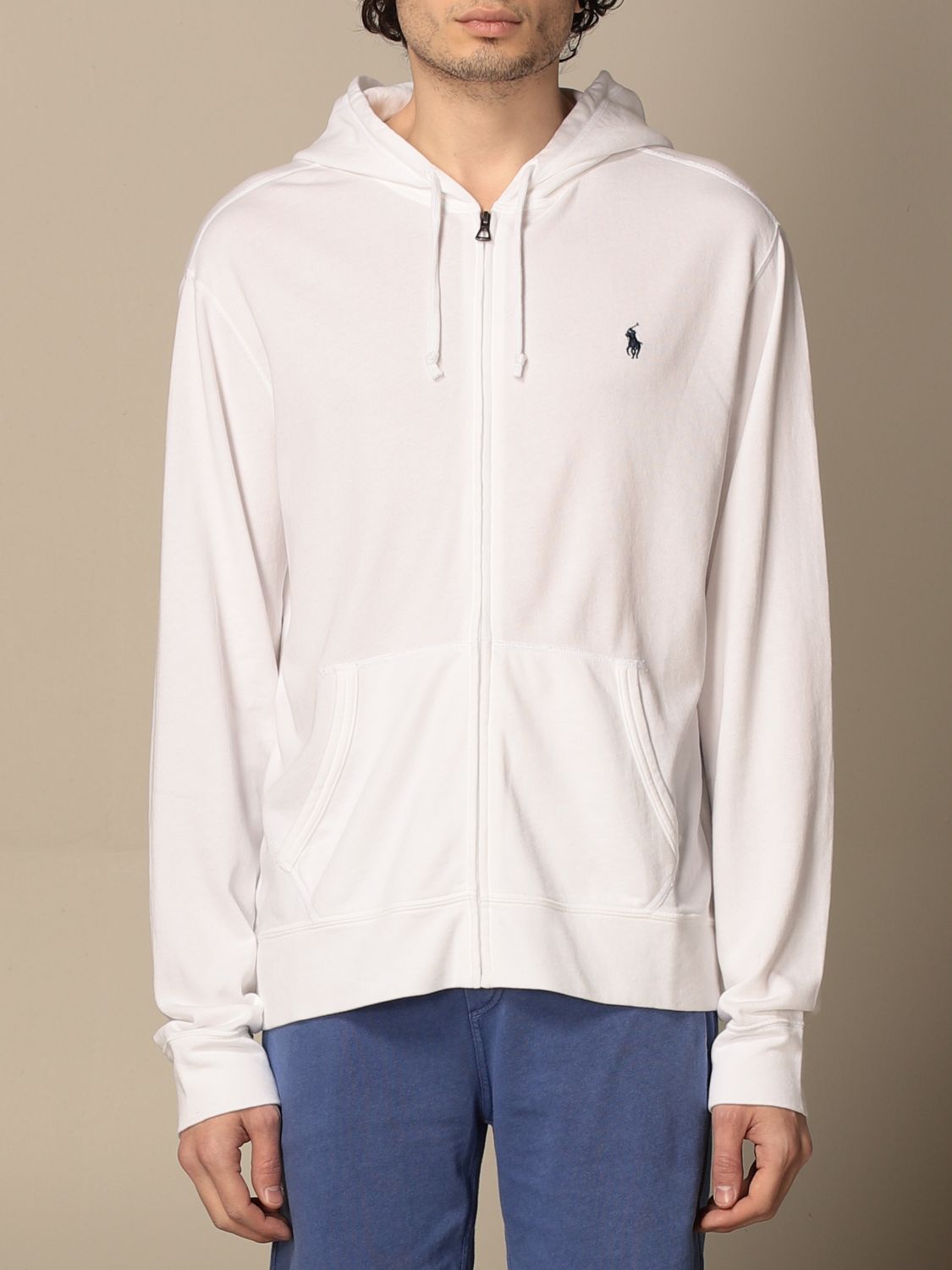 Sweatshirt Polo Ralph Lauren: Polo Ralph Lauren hoodie with logo white 1