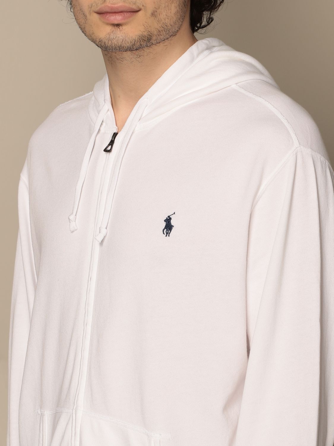 Sweatshirt Polo Ralph Lauren: Polo Ralph Lauren hoodie with logo white 3