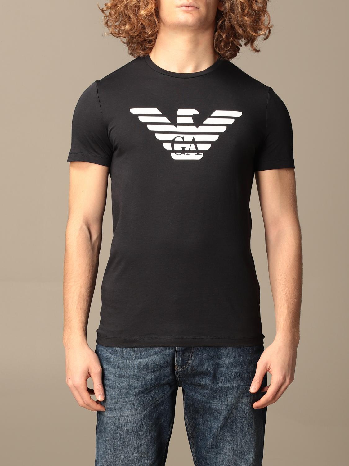 Emporio Armani T Shirt With Eagle Logo T Shirt Emporio Armani Men