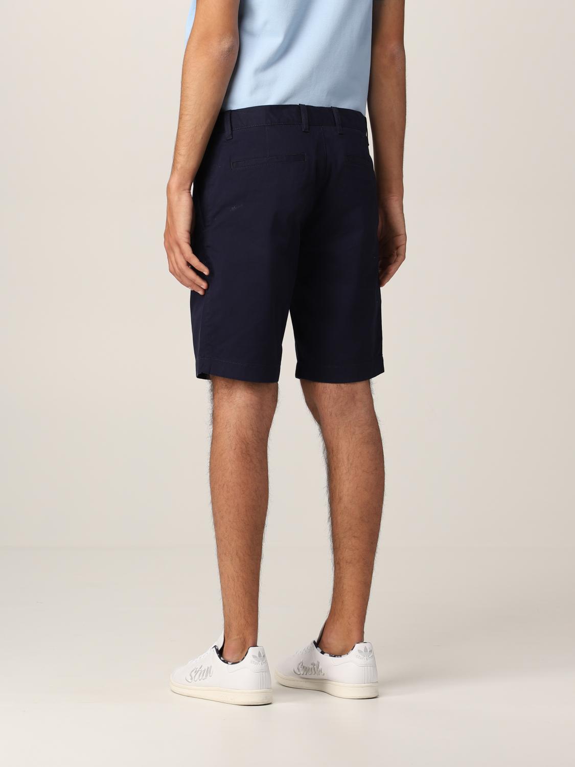 LACOSTE: Pantaloncino in cotone - Blue | Pantaloncino Lacoste FH9542  GIGLIO.COM