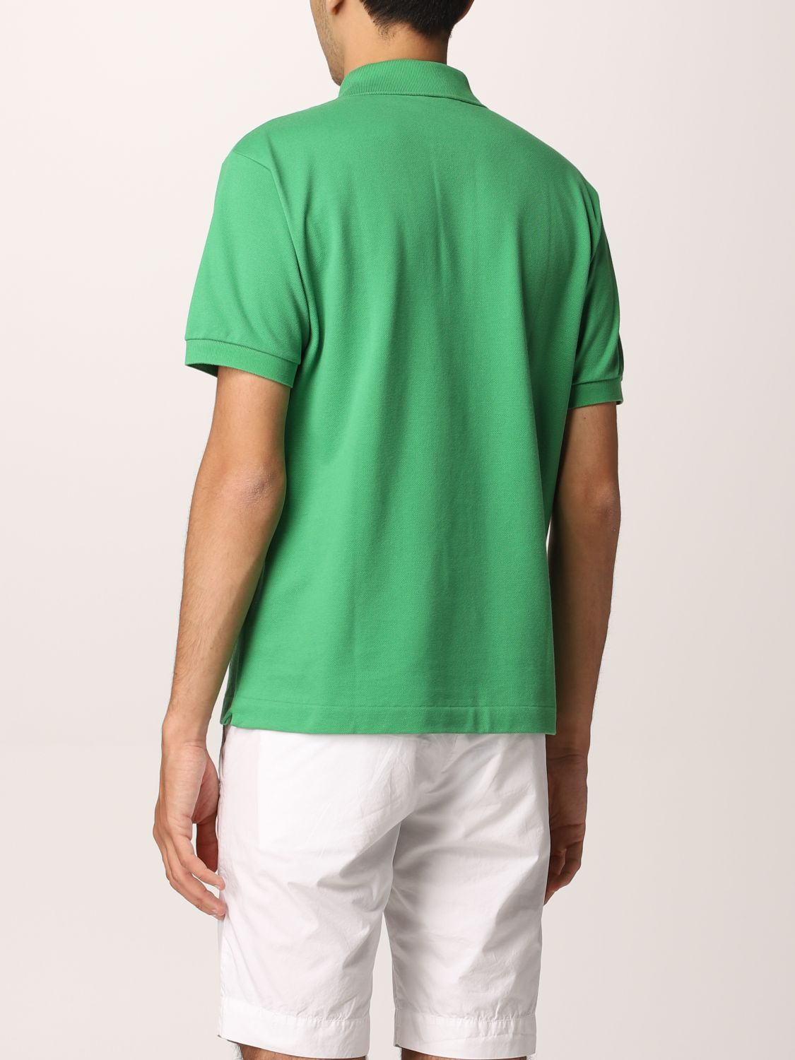 LACOSTE: polo shirt for man - Pistachio | Lacoste polo shirt L1212 ...