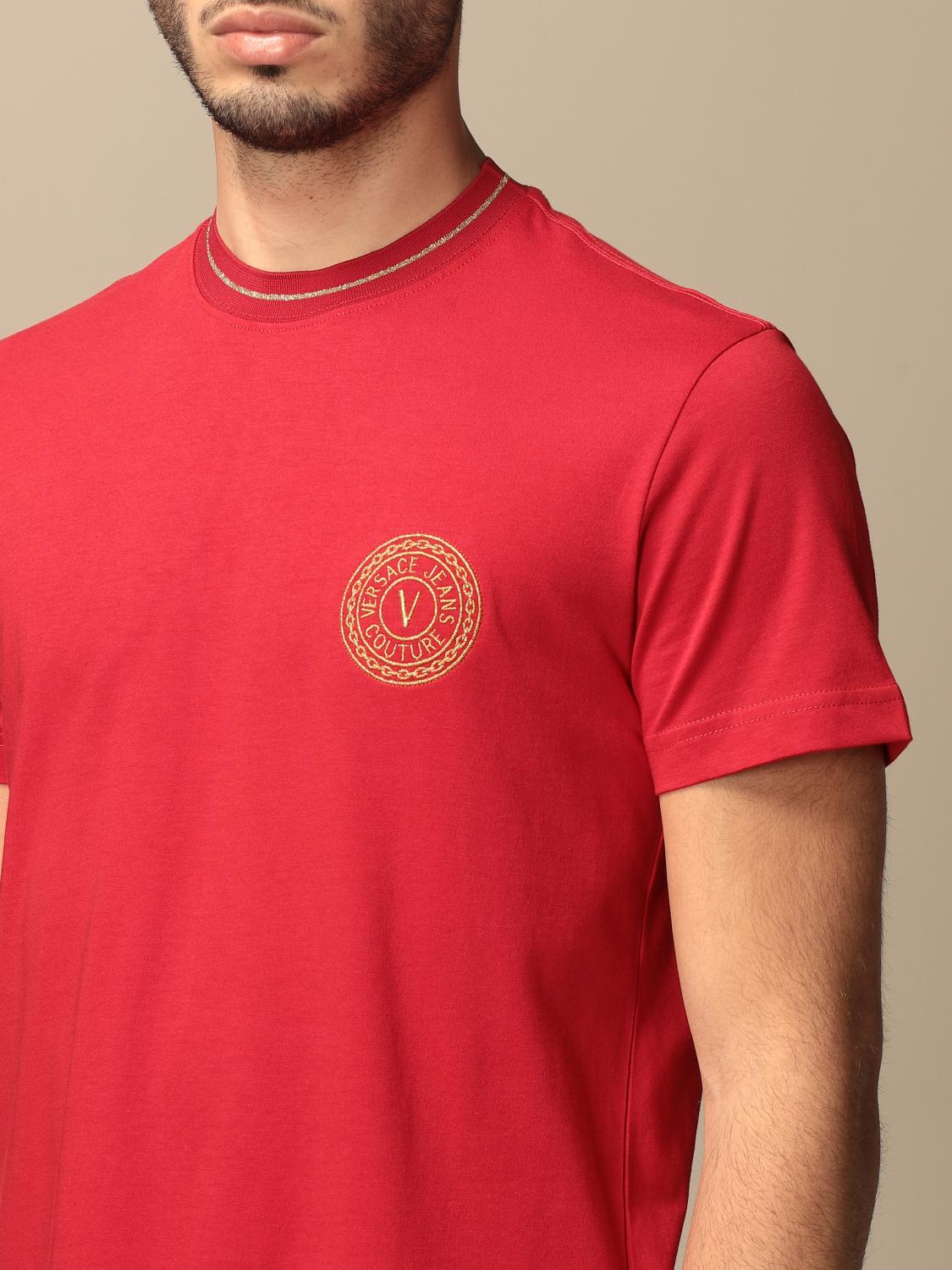 versace red tshirt