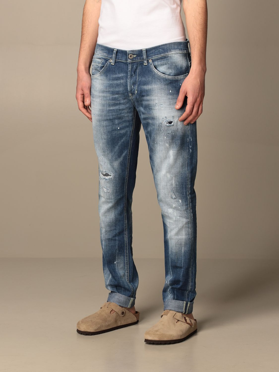 Jeans Dondup: Jeans hombre Dondup azul oscuro 3