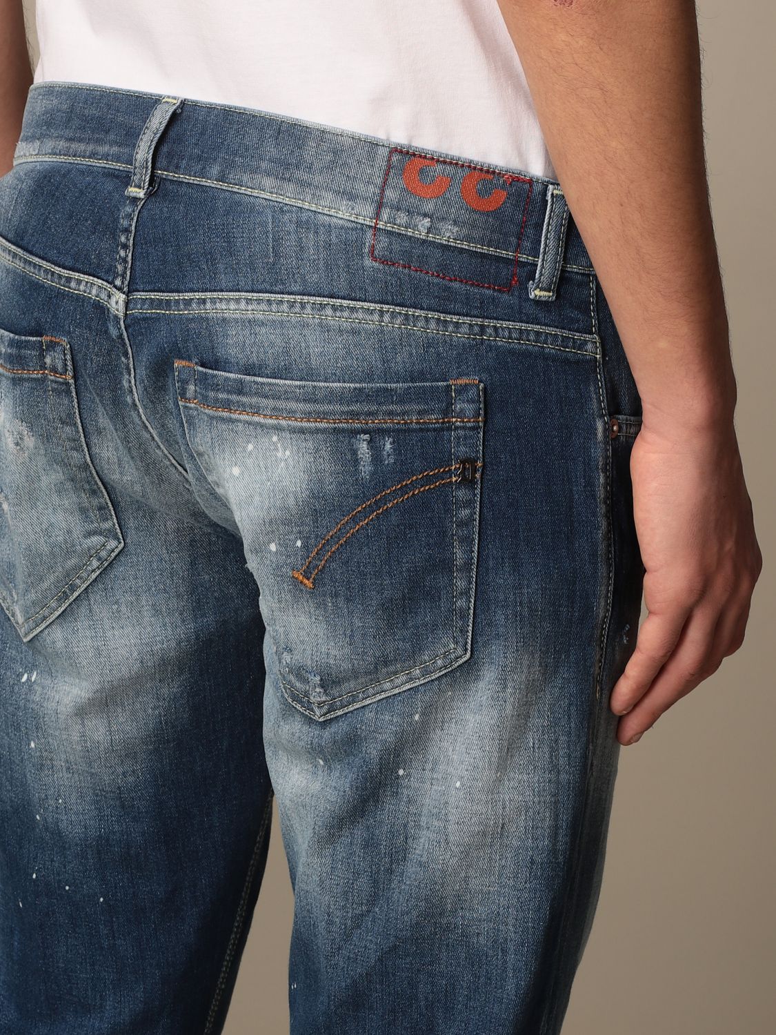 Jeans Dondup: Jeans hombre Dondup azul oscuro 4