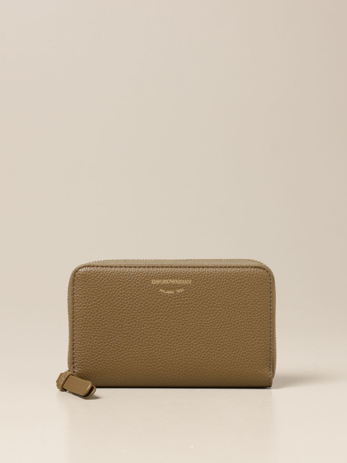 EMPORIO ARMANI: Cartera hombre - Marrón | Cartera Emporio Armani Y3H246  YFW9B GIGLIO.COM