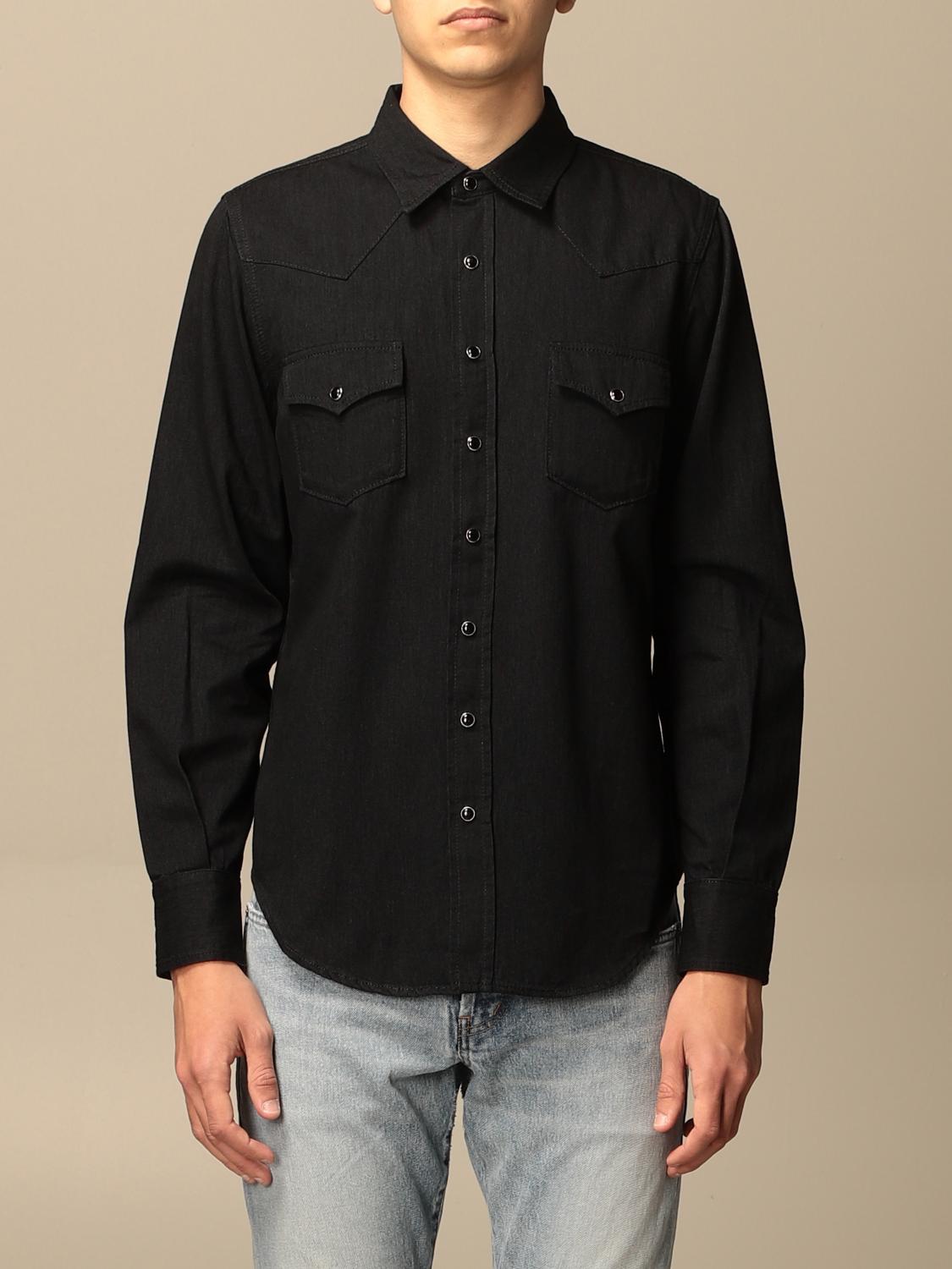 yves saint laurent black shirt