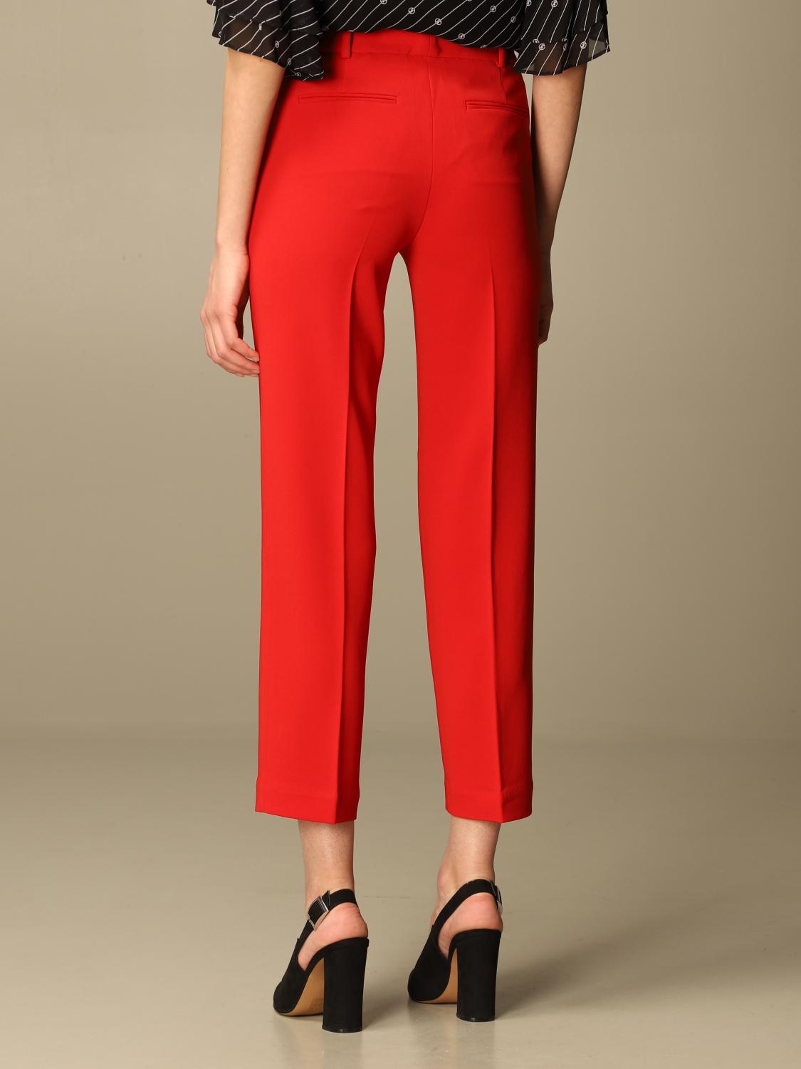 michael kors red pants