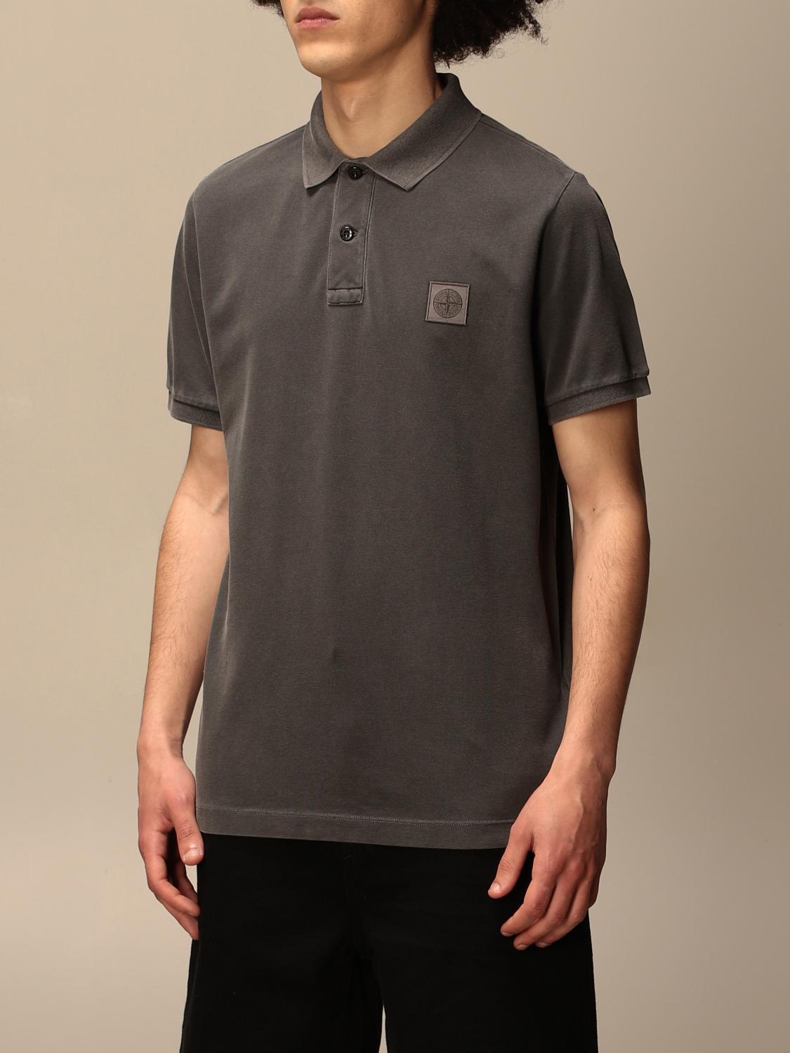 stone island polo logo