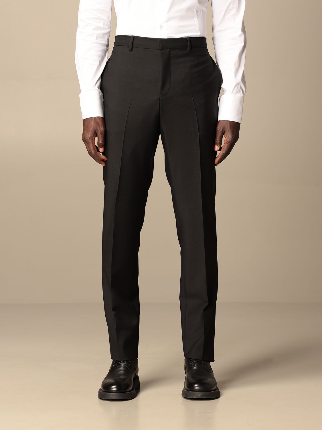 GIVENCHY: Classic single-breasted suit | Suit Givenchy Men Black | Suit ...