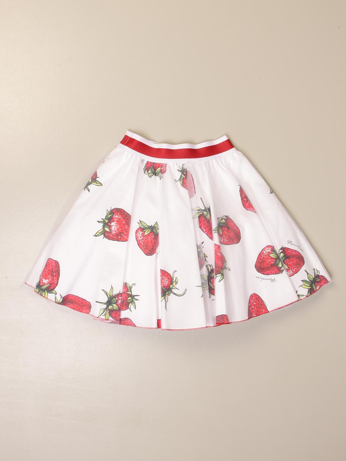 monnalisa strawberry skirt