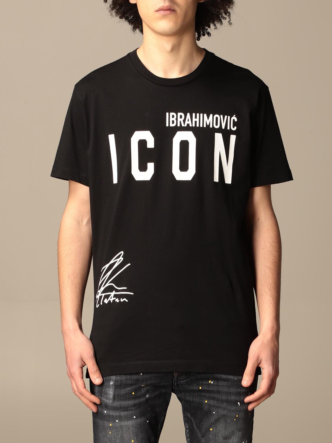 dsquared2 icon t shirt black