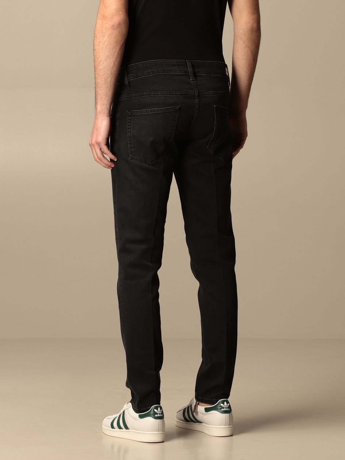 Jeans Don The Fuller: Jeans a 5 tasche Don The Fuller in denim scuro nero 2