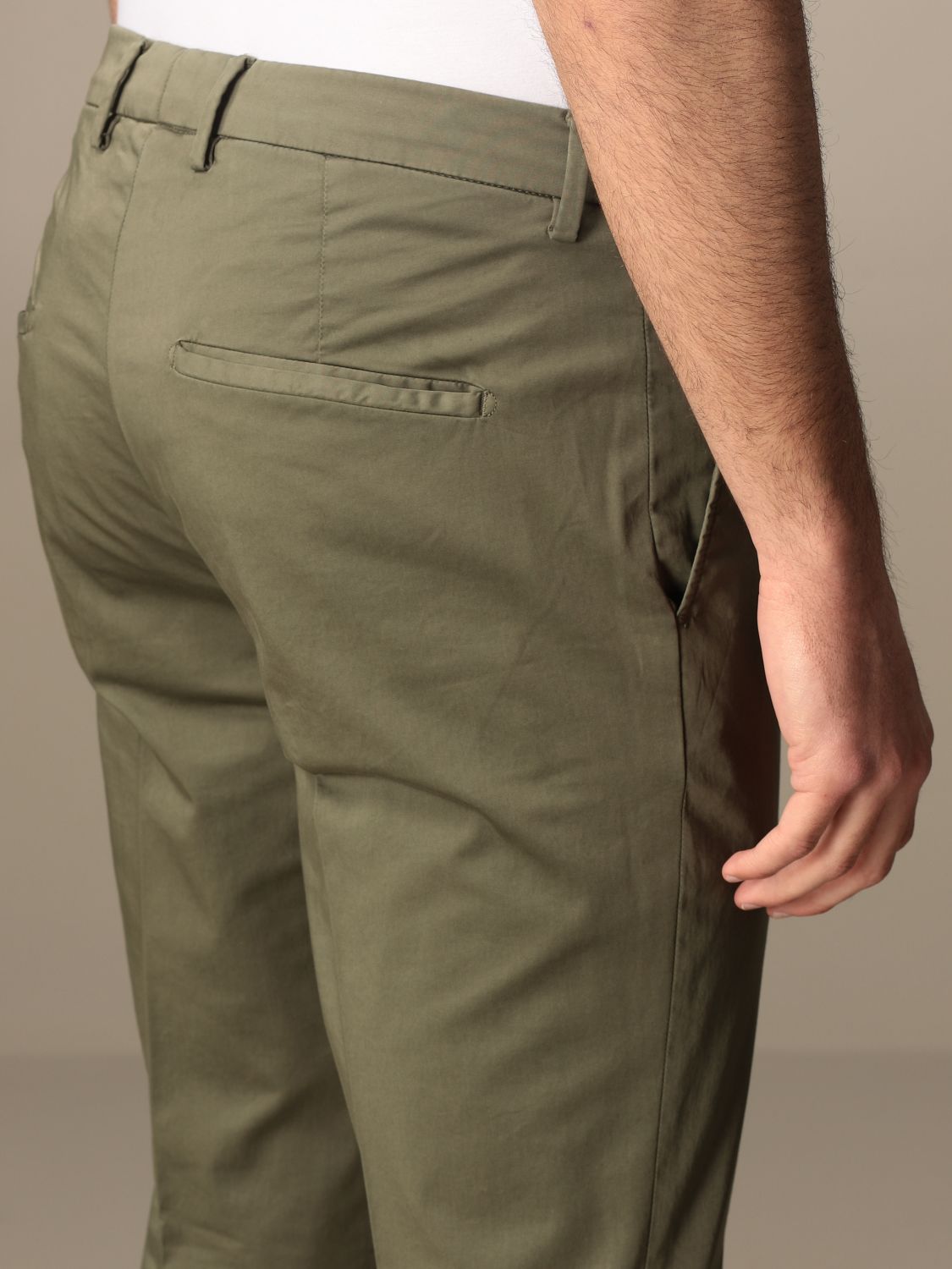 Be Able Outlet: pants for man - Military | Be Able pants ALEXANDER 3480 ...