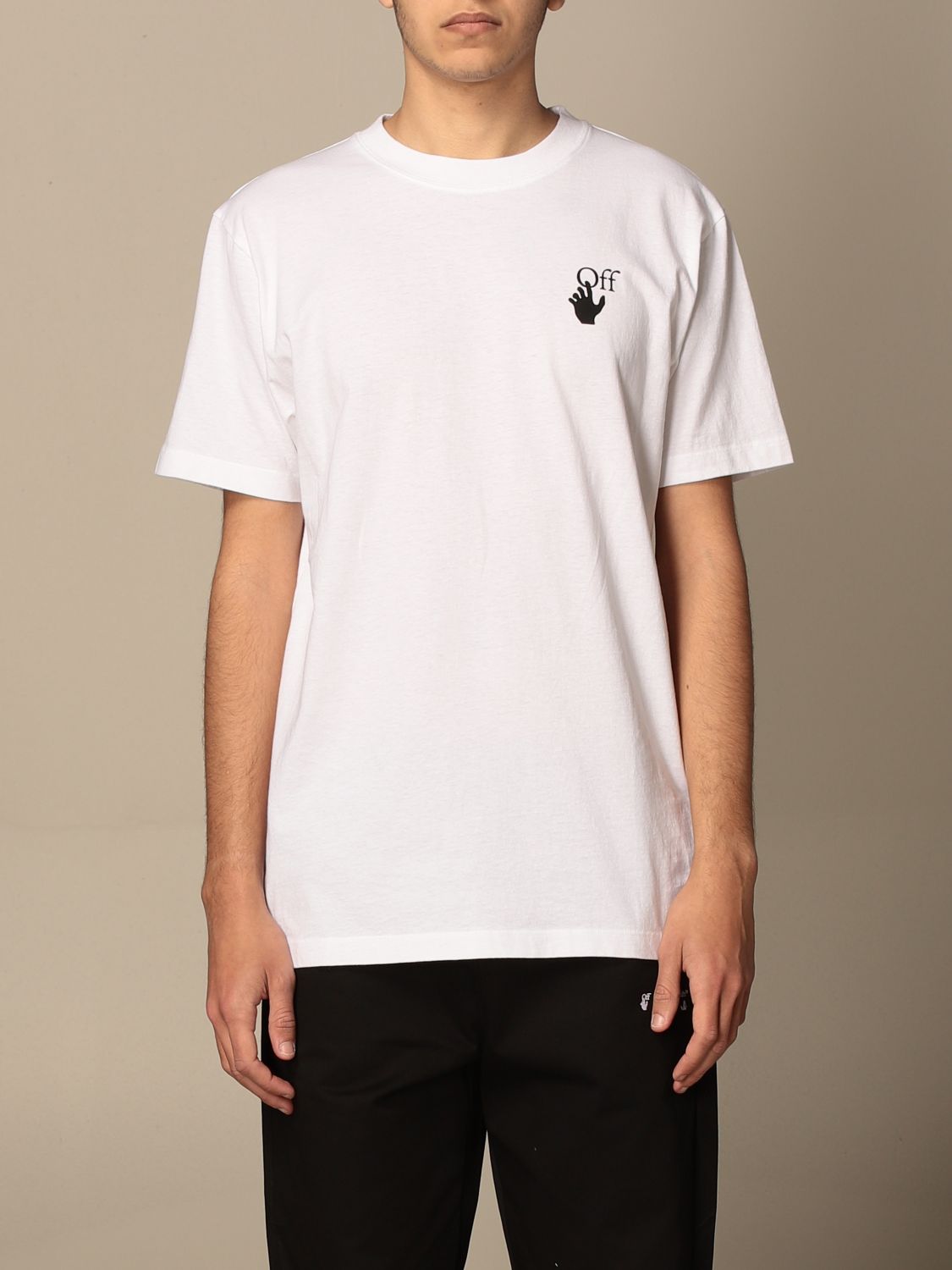 OFF-WHITE：Tシャツ メンズ ホワイト Tシャツ OMAA027S21JER005