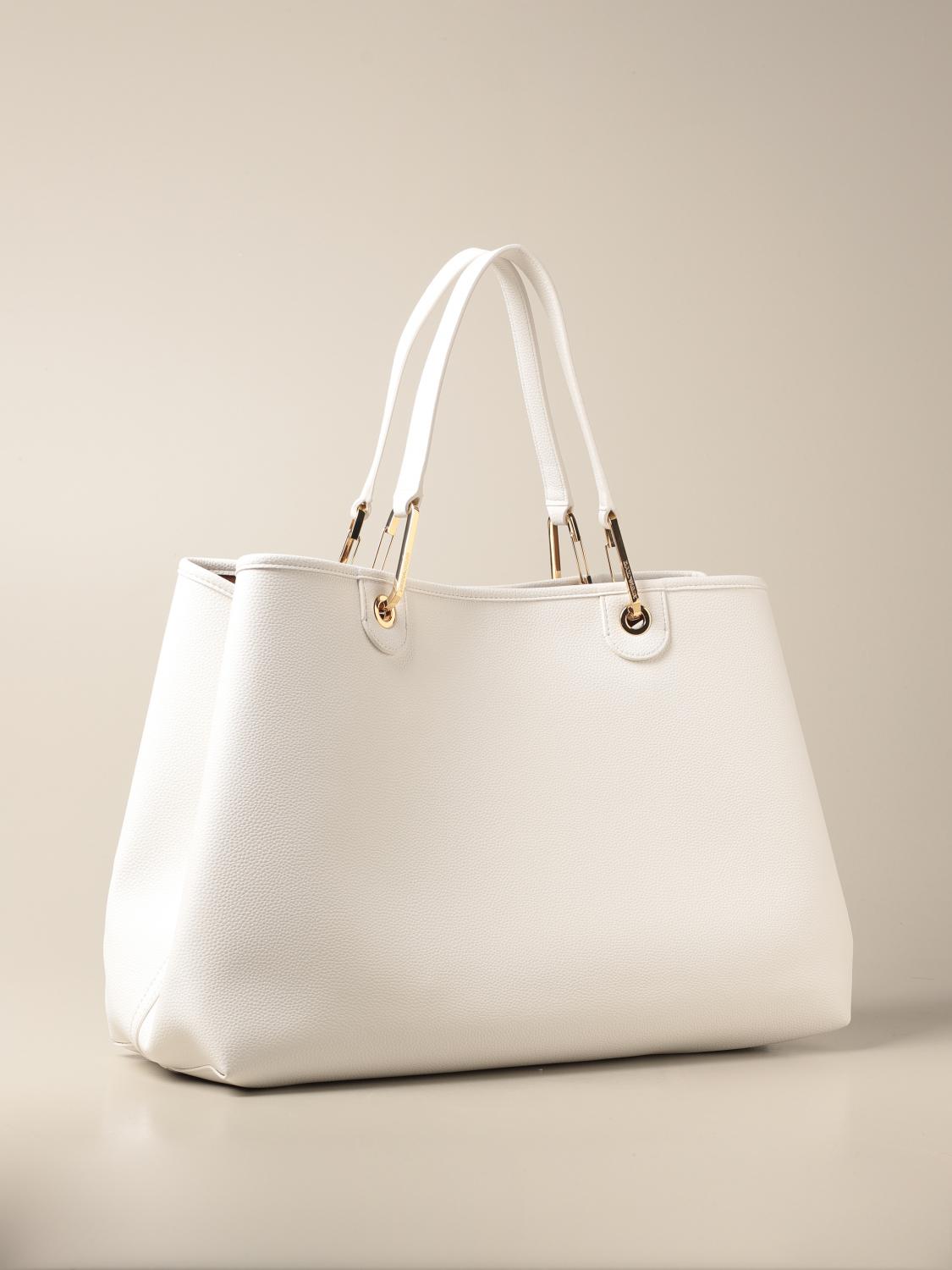 armani bag white