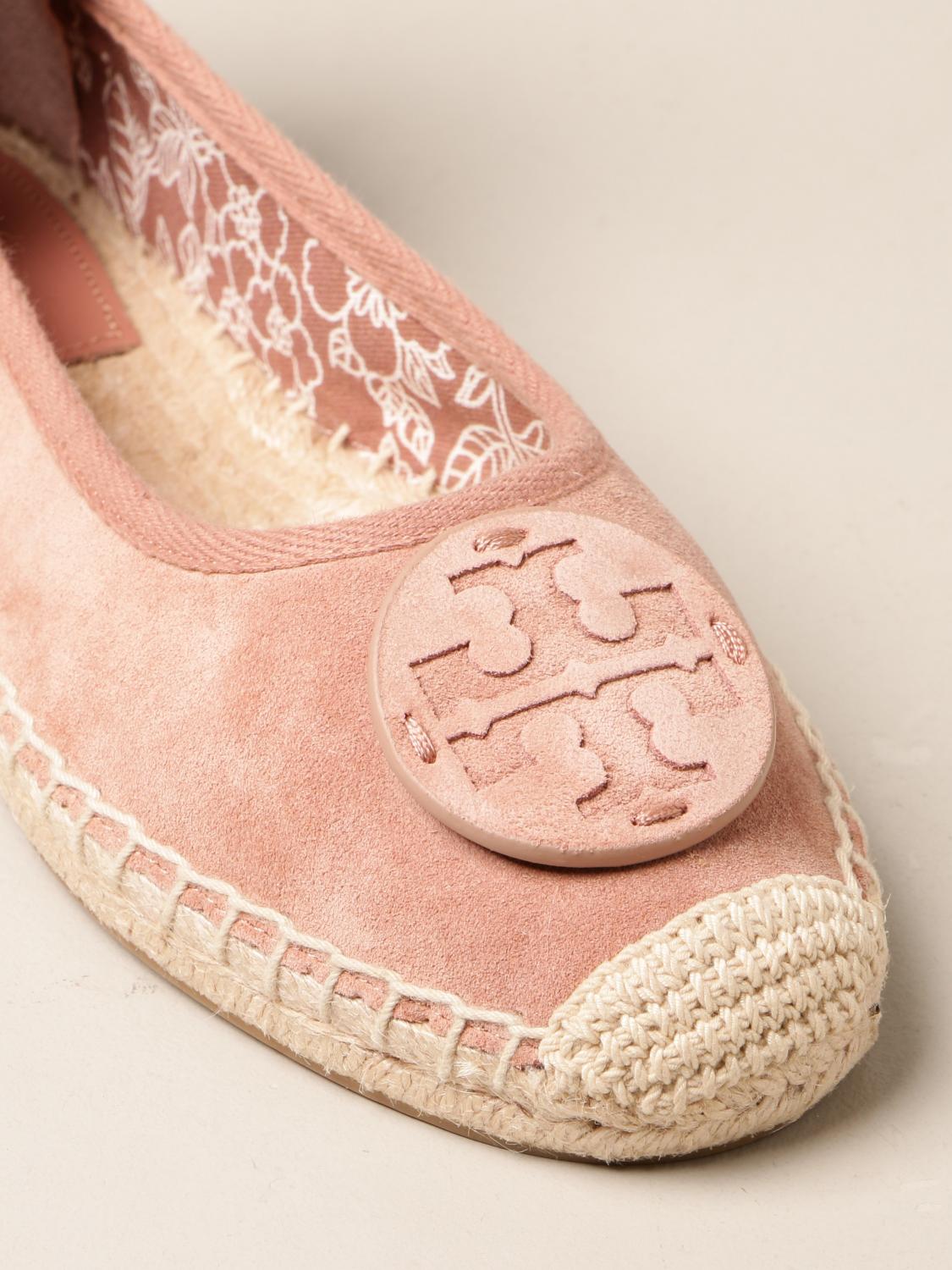 pink tory burch espadrilles