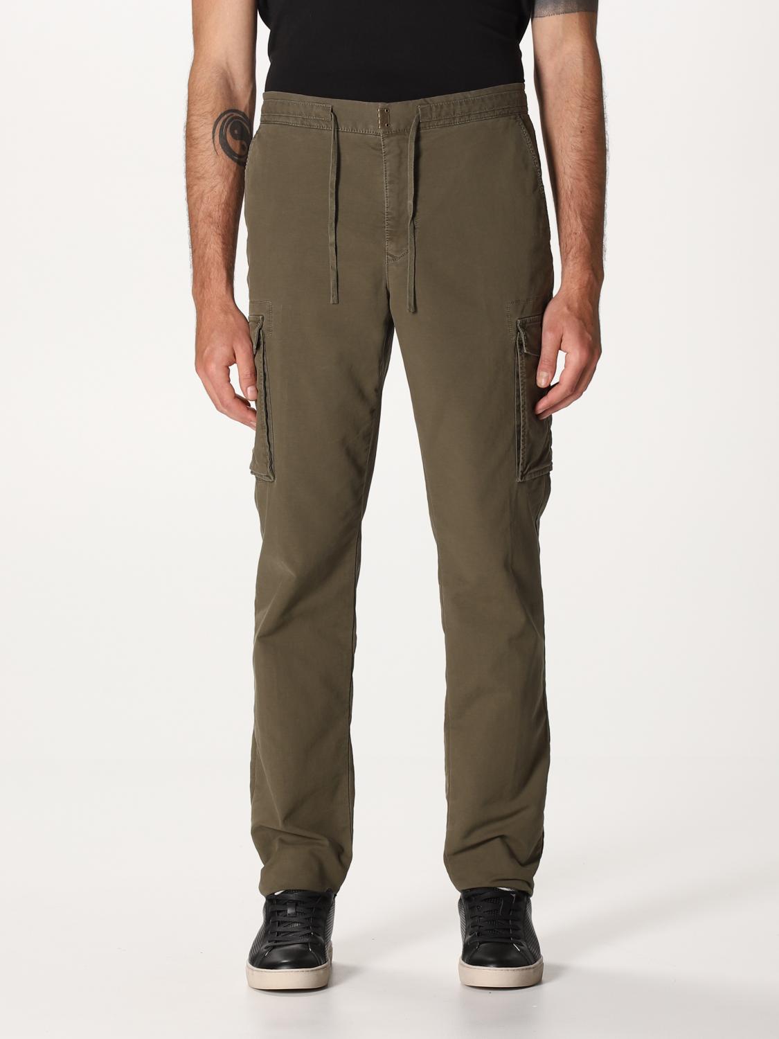 Incotex Outlet: Pantalone con coulisse - Militare | Pantalone Incotex  10A14590871 GIGLIO.COM