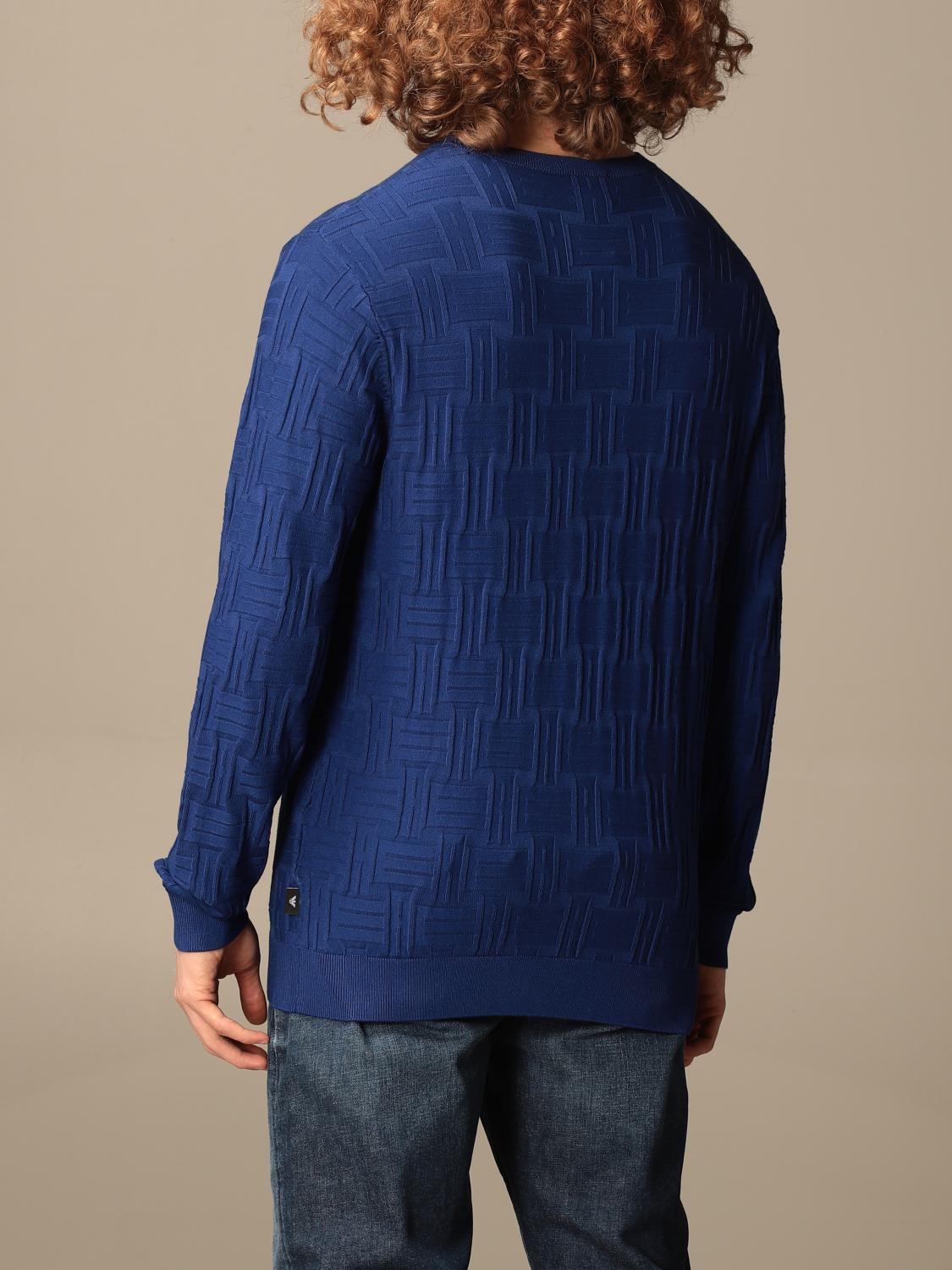 Armani all over print jumper Clearance