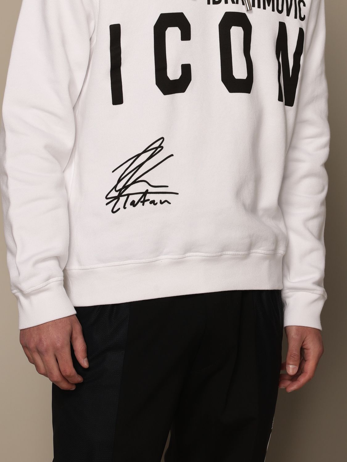 Icon Ibrahimovic x Dsquared2 sweatshirt in cotton with print