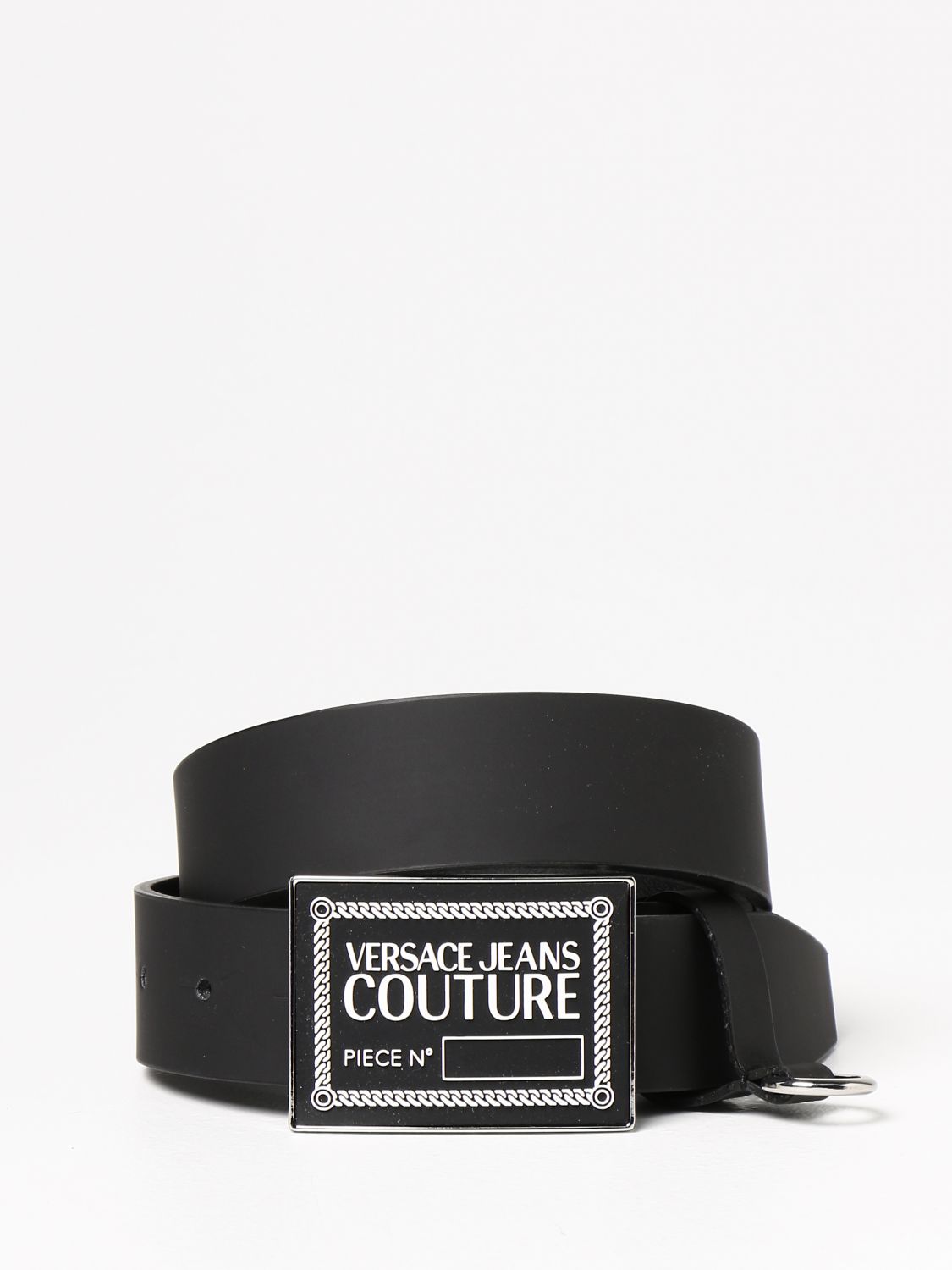 Versace Jeans Couture Cintura Belt Black - Male - 32 Waist
