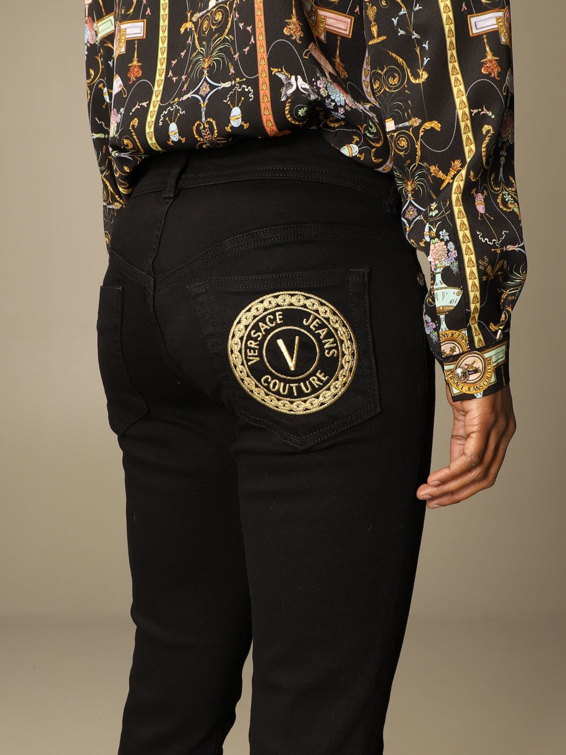 Stratford on Avon water Prophecy VERSACE JEANS COUTURE: jeans - Black | Jeans Versace Jeans Couture  A1HWA0J560366 GIGLIO.COM
