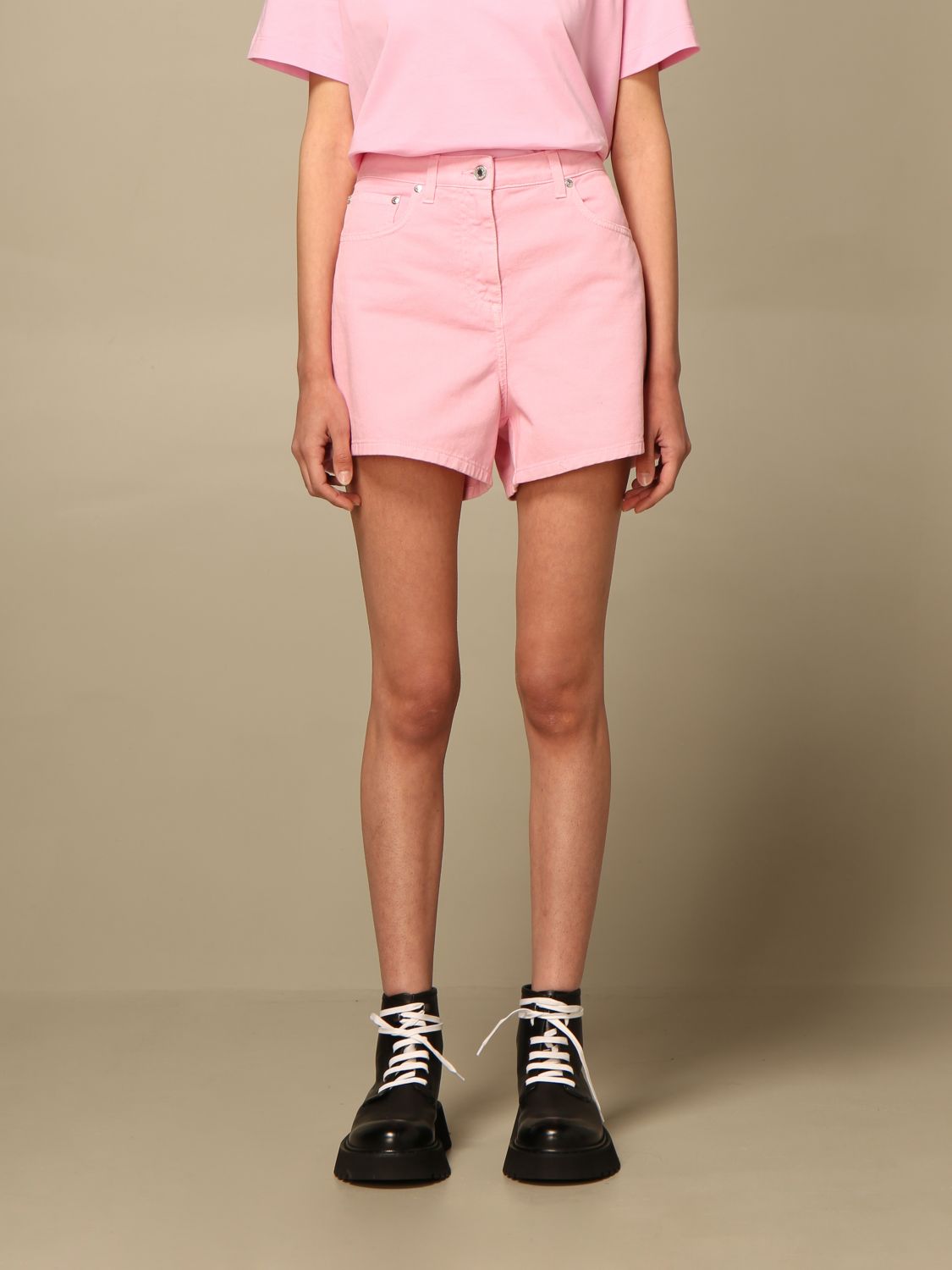 Msgm Outlet: Pantalones cortos mujer | Pantalòn Cortos Msgm Mujer Rosa |  Pantalòn Cortos Msgm 3041MDB40TX217282 GIGLIO.COM
