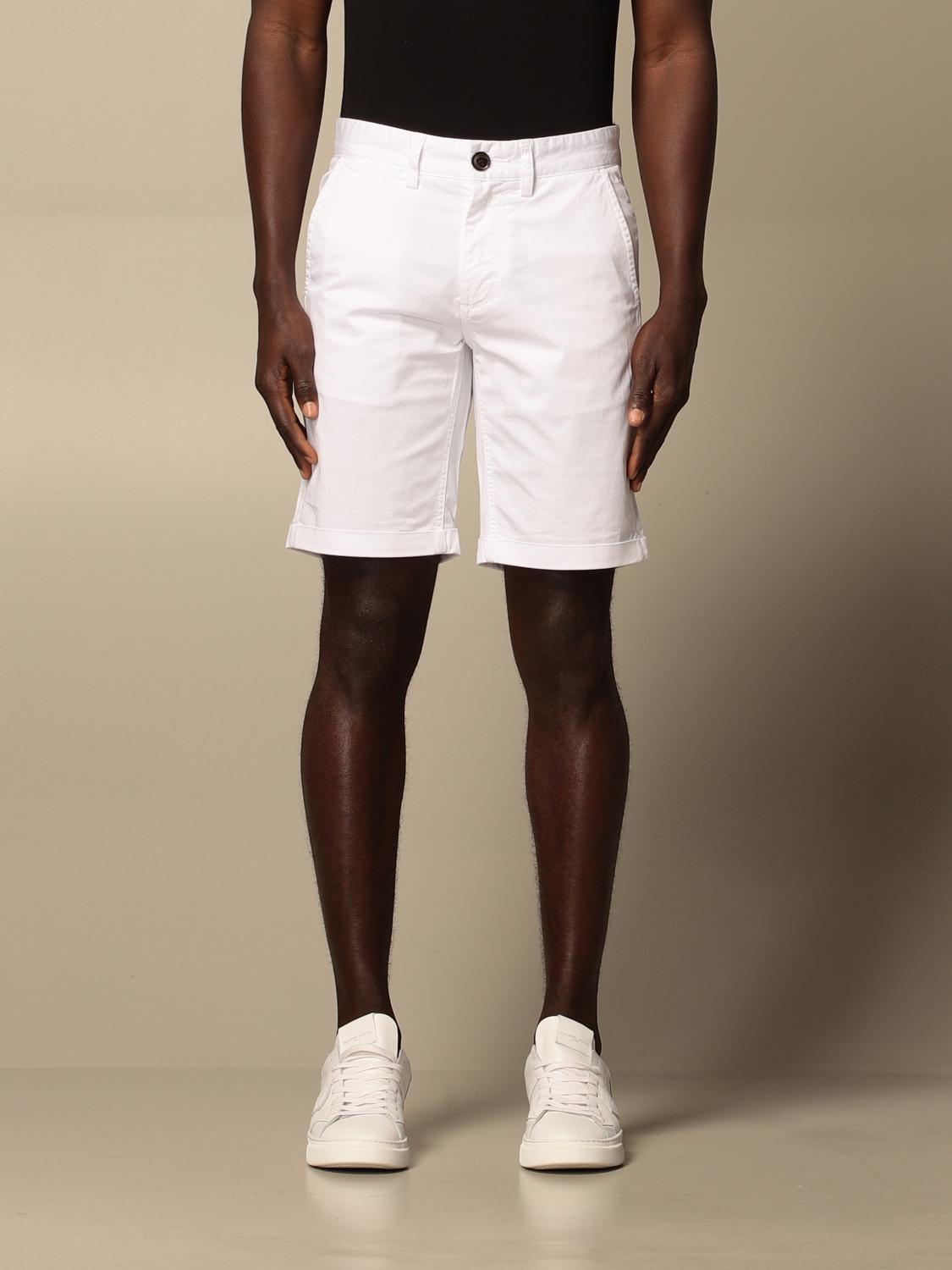 Sun 68 Outlet: Pantalones cortos hombre | Pantalones Cortos Sun 68 Hombre  Blanco | Pantalones Cortos Sun 68 B31101 GIGLIO.COM