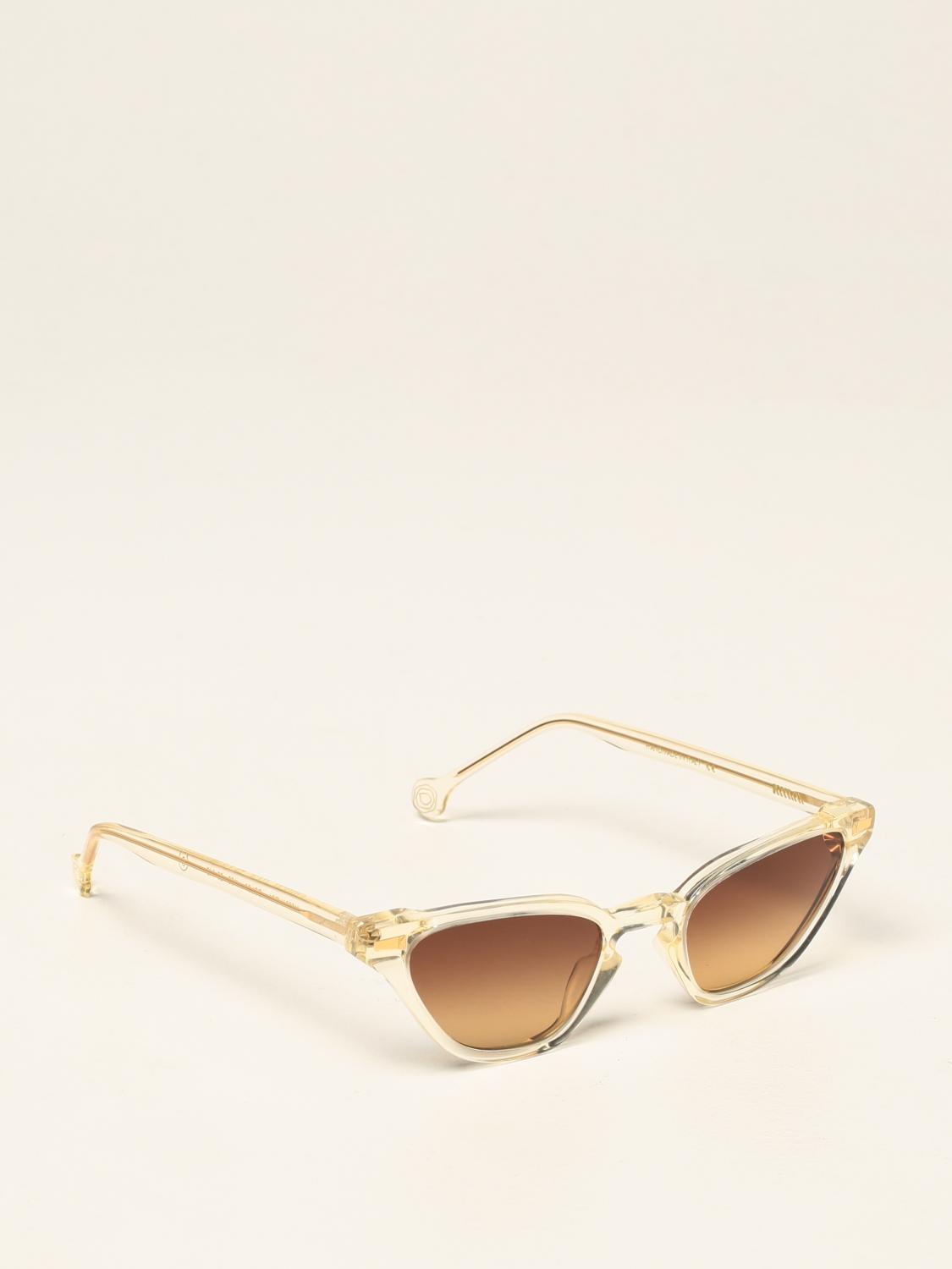 KYME: Occhiali da sole in acetato - Giallo | Occhiali Kyme ALESSANDRA  GIGLIO.COM