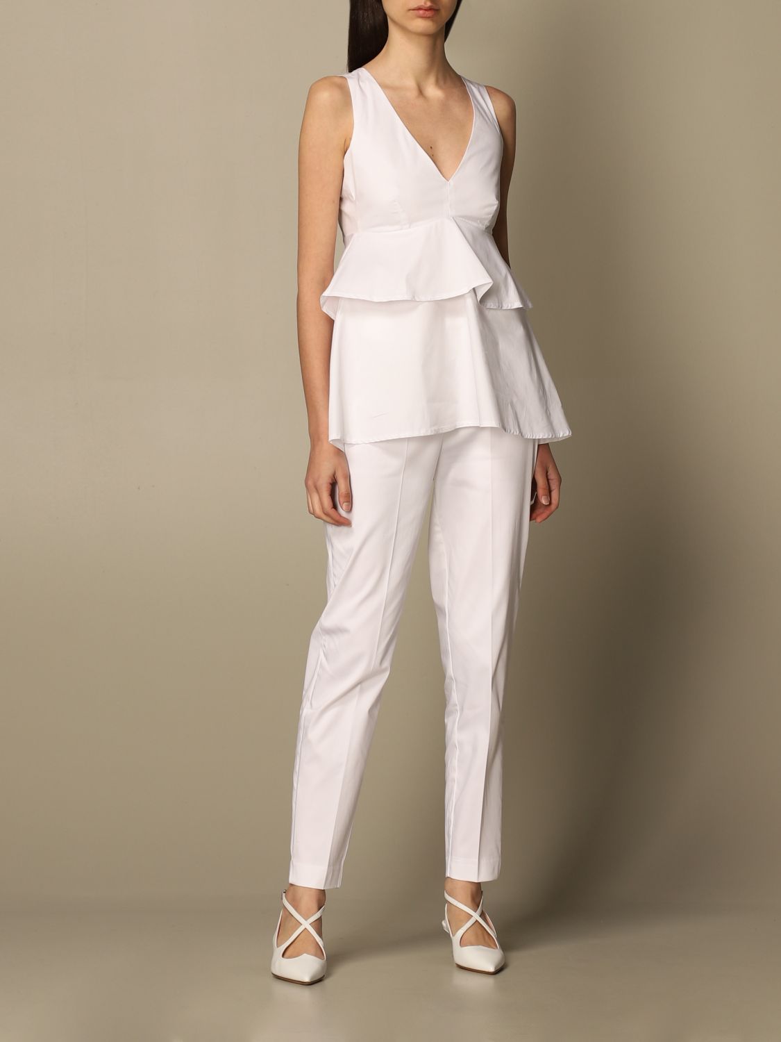 Top Kaos: Chemise femme Kaos blanc 2