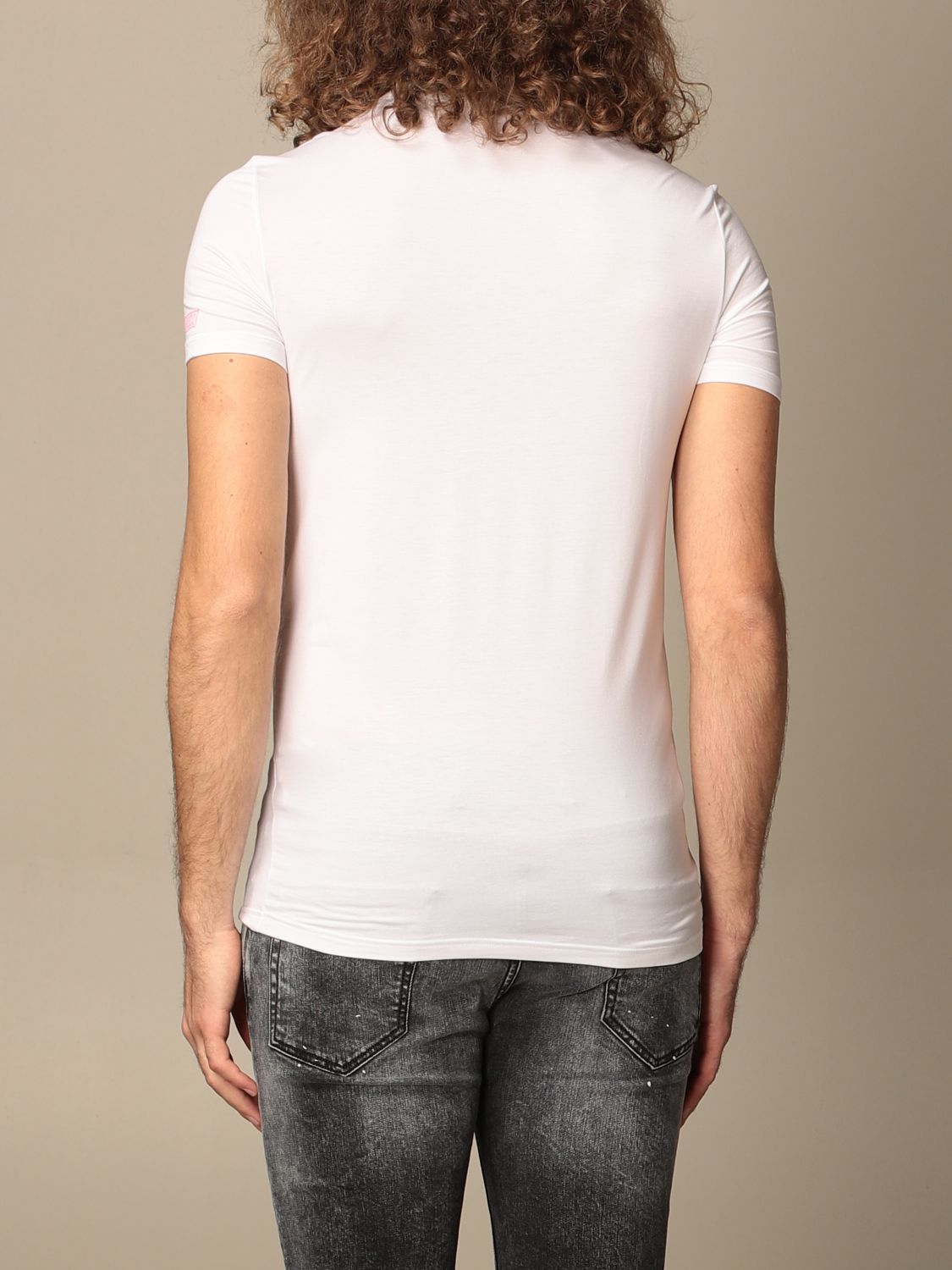 Camiseta Dsquared2: Camiseta hombre Dsquared2 blanco 2