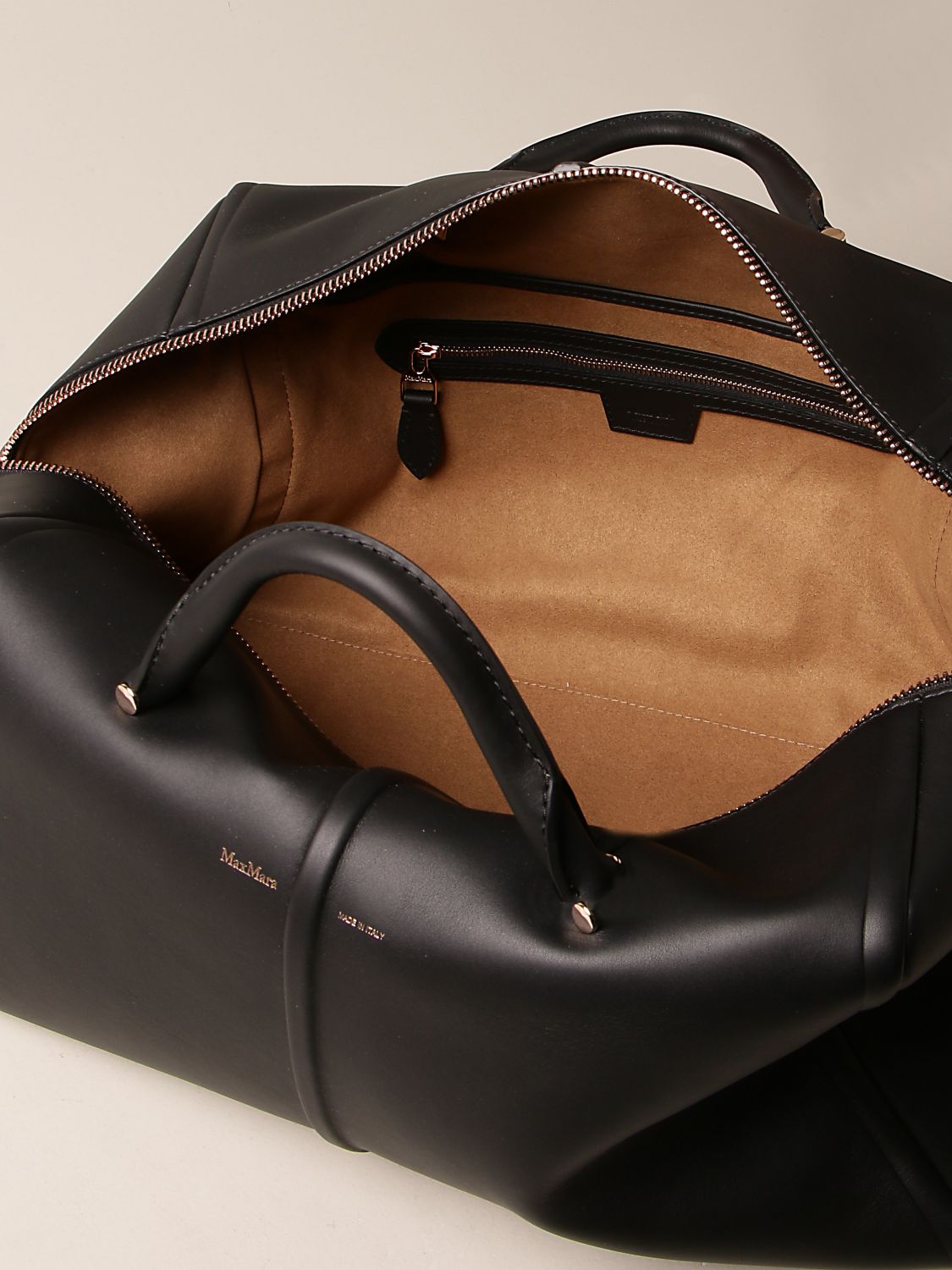 portemonnee trechter Sportman MAX MARA: Elsam handbag in leather - Black | Max Mara handbag 45110111600  online on GIGLIO.COM