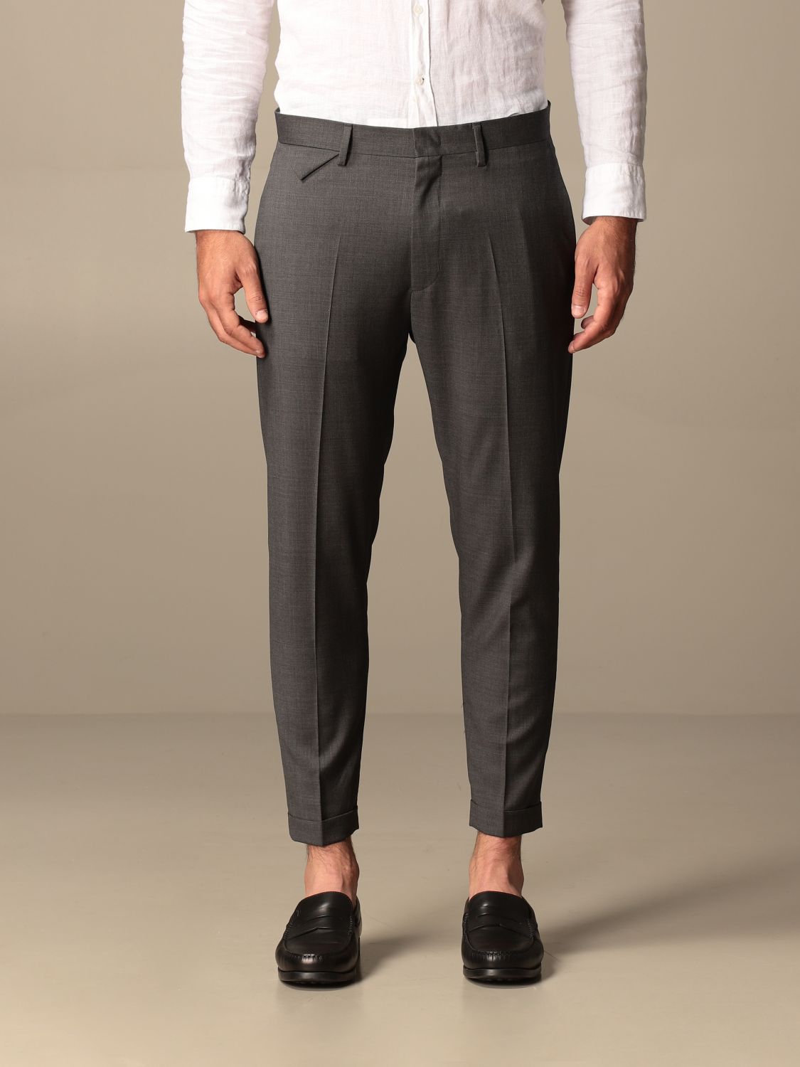 LOW BRAND: low waist pants - Grey | Pants Low Brand L1PSS215684 GIGLIO.COM