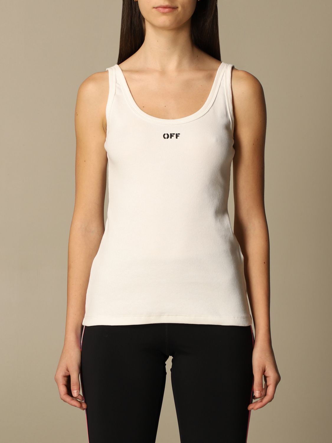Top Off-White: Top mujer Off White blanco 1