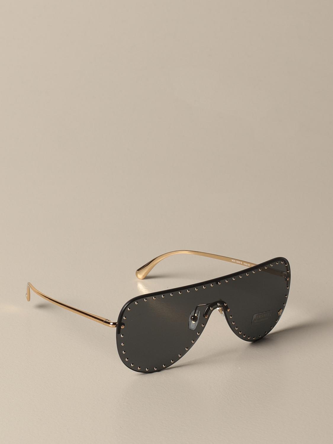 versace sunglasses metal