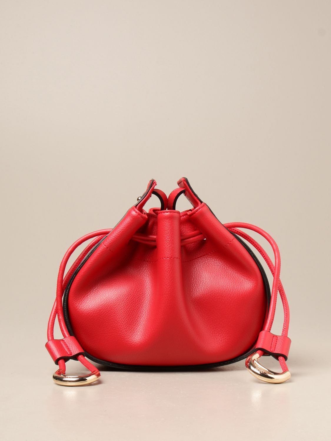 métrico Saga Entender LIU JO: bag in textured synthetic leather - Red | Liu Jo crossbody bags  AA1268E0221 online on GIGLIO.COM