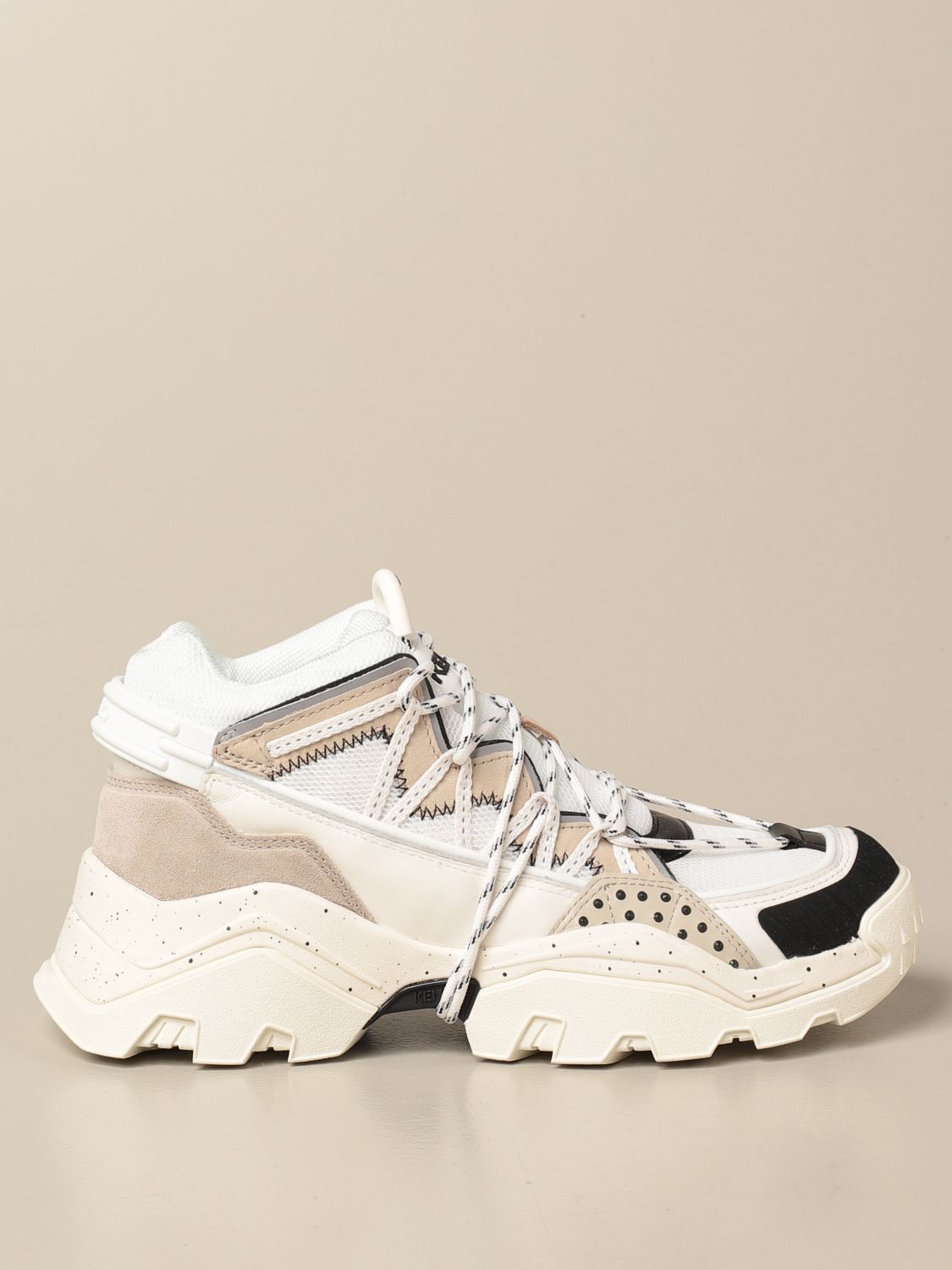 zo Sandy Verlengen KENZO: Inka sneakers in leather and mesh - White | Kenzo sneakers  FA65SN300L69 online on GIGLIO.COM
